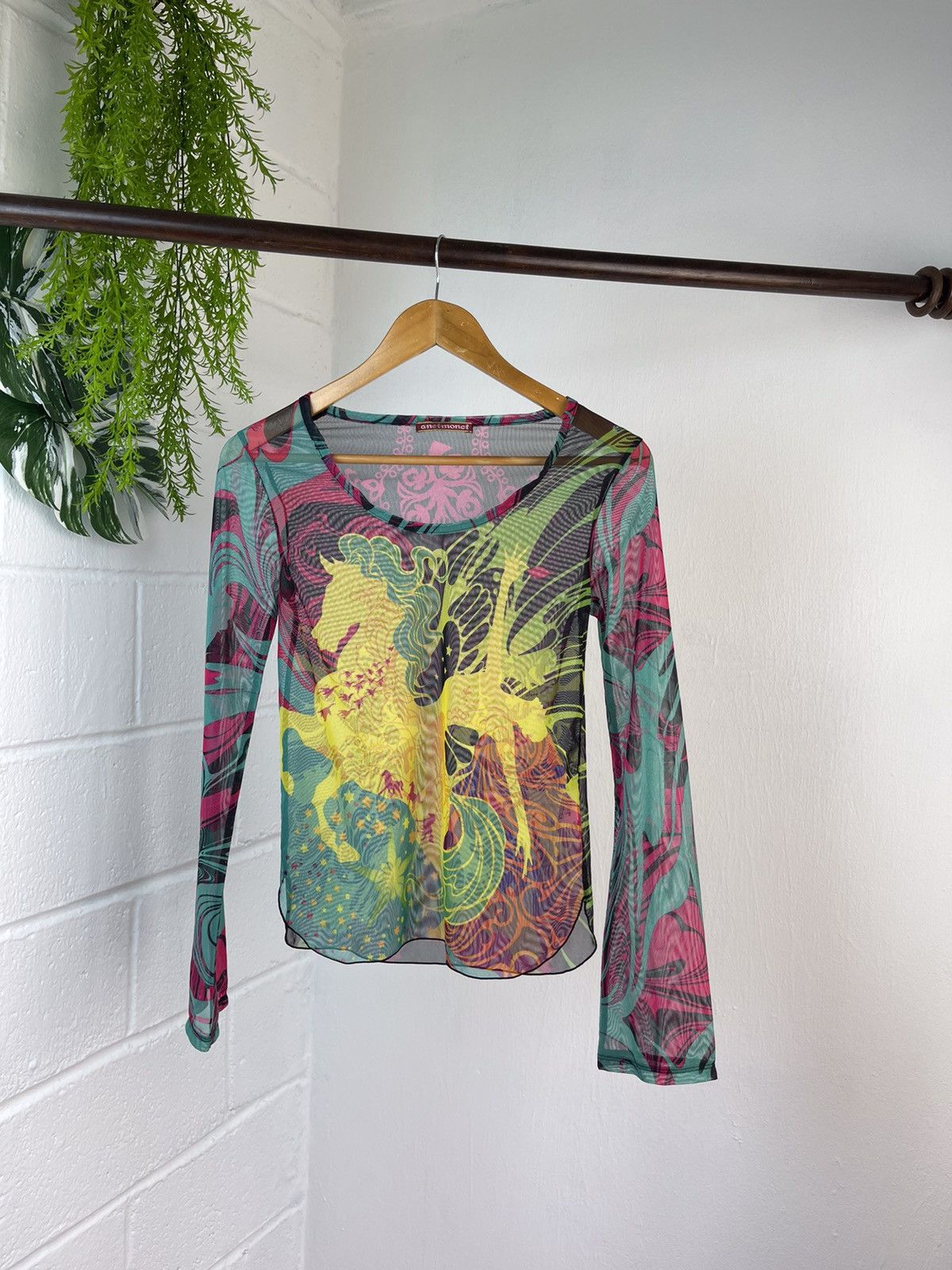 Beauty Beast Vtg Onetmonet Japan Mash Long Sleeve a5 Size XS / US 0-2 / IT 36-38 - 4 Thumbnail