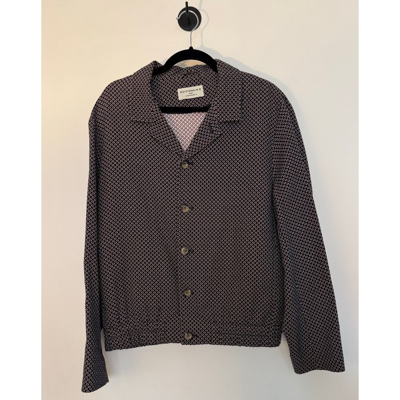 Editions M.R Editions M.R Paris Patterned Bomber Jacket Size 50 Size US L / EU 52-54 / 3 - 2 Thumbnail