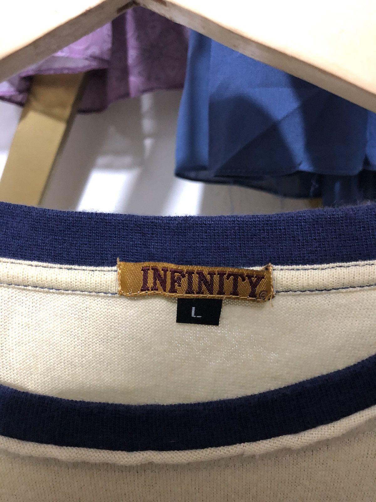 If Six Was Nine × Japanese Brand × Le Grande Bleu (L.G.B.) Ifinity skull poem Size US L / EU 52-54 / 3 - 5 Thumbnail