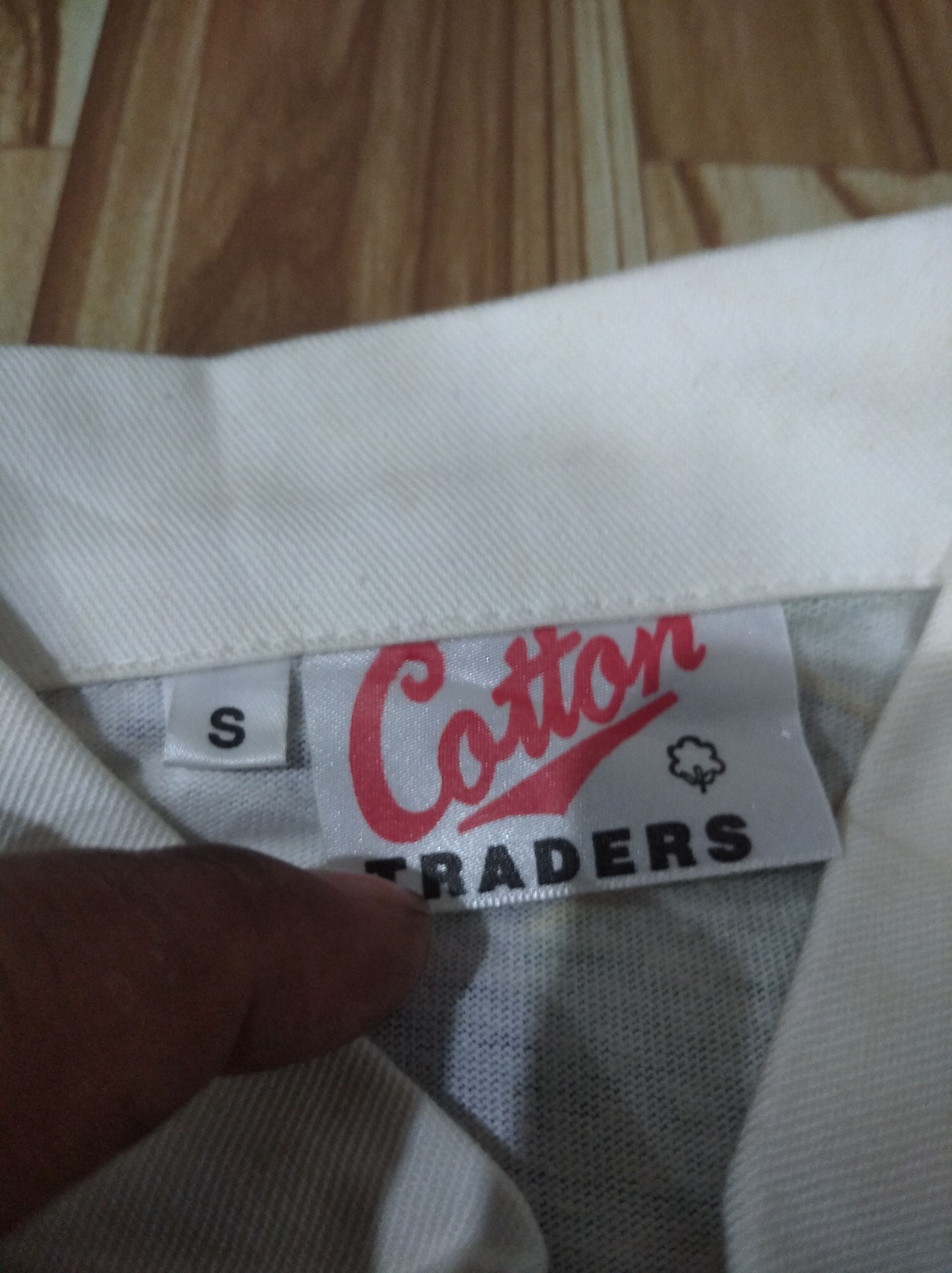 Cotton Traders × Sports Specialties × Vintage Vintage cotton traders flag all print polo shirt rugby style Size US S / EU 44-46 / 1 - 4 Thumbnail