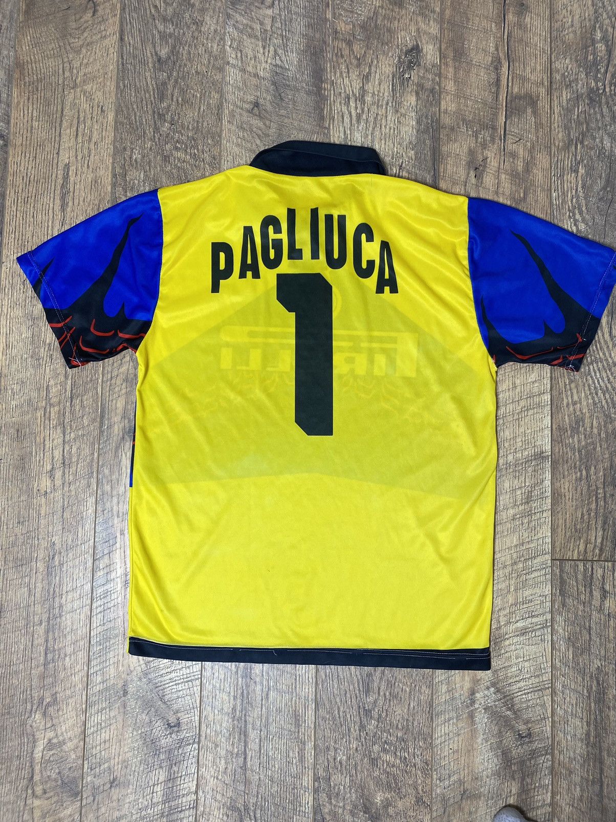 Vintage Retro Inter Milan 90s Pagliuca #1 Jersey - Vintage Size US L / EU 52-54 / 3 - 6 Thumbnail