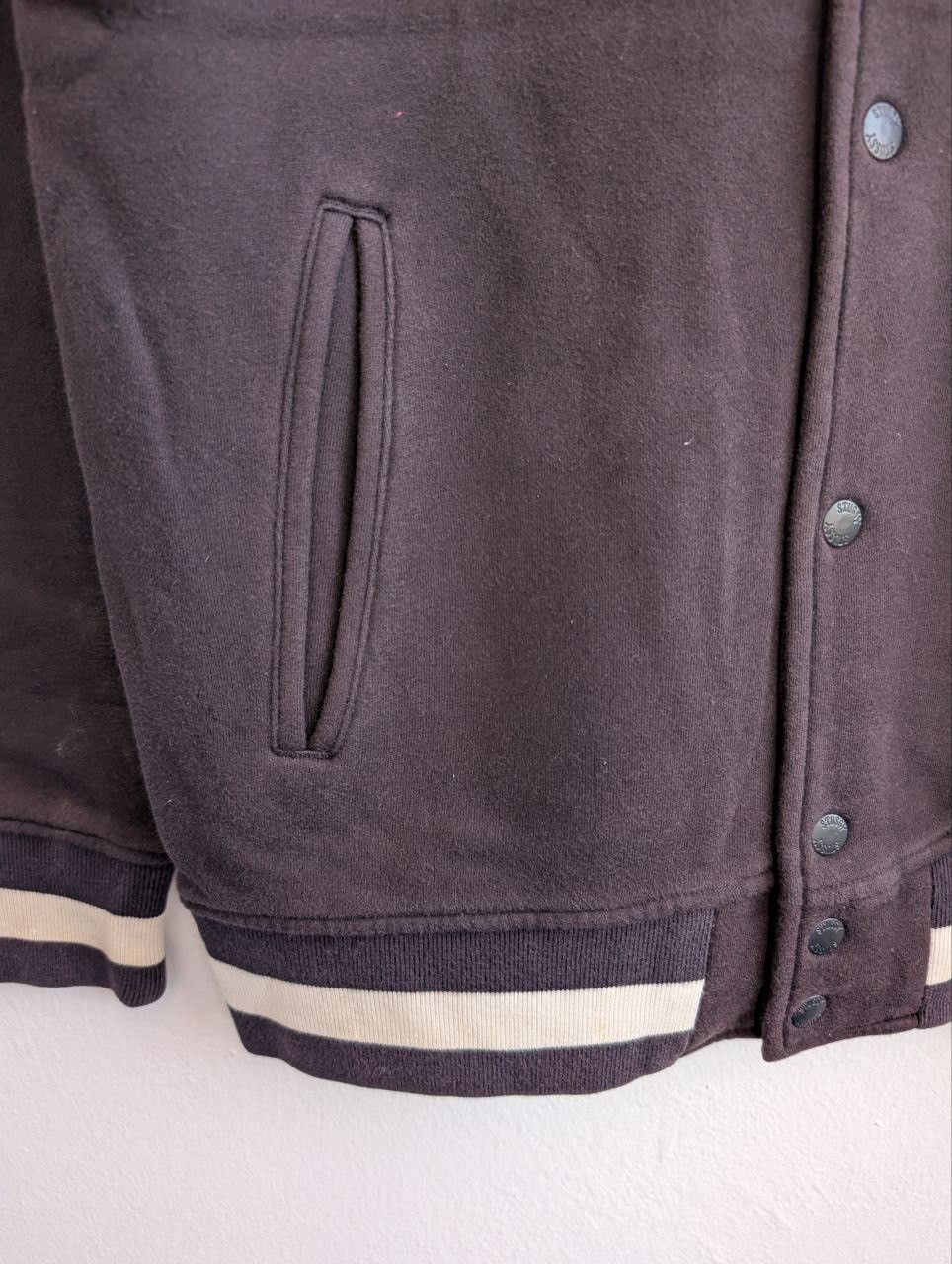 Stussy vintage STUSSY big logo jacket bomber sweater Size US M / EU 48-50 / 2 - 10 Thumbnail