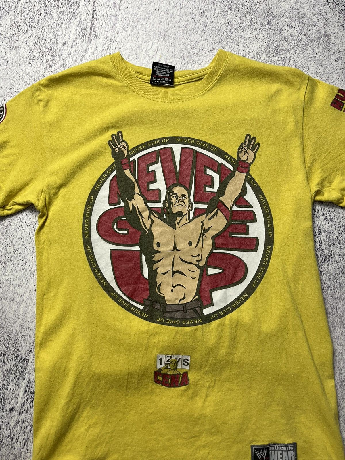 Vintage Vintage WWE John Cena You Don't See Me T- Shirt S Size Size US S / EU 44-46 / 1 - 4 Thumbnail
