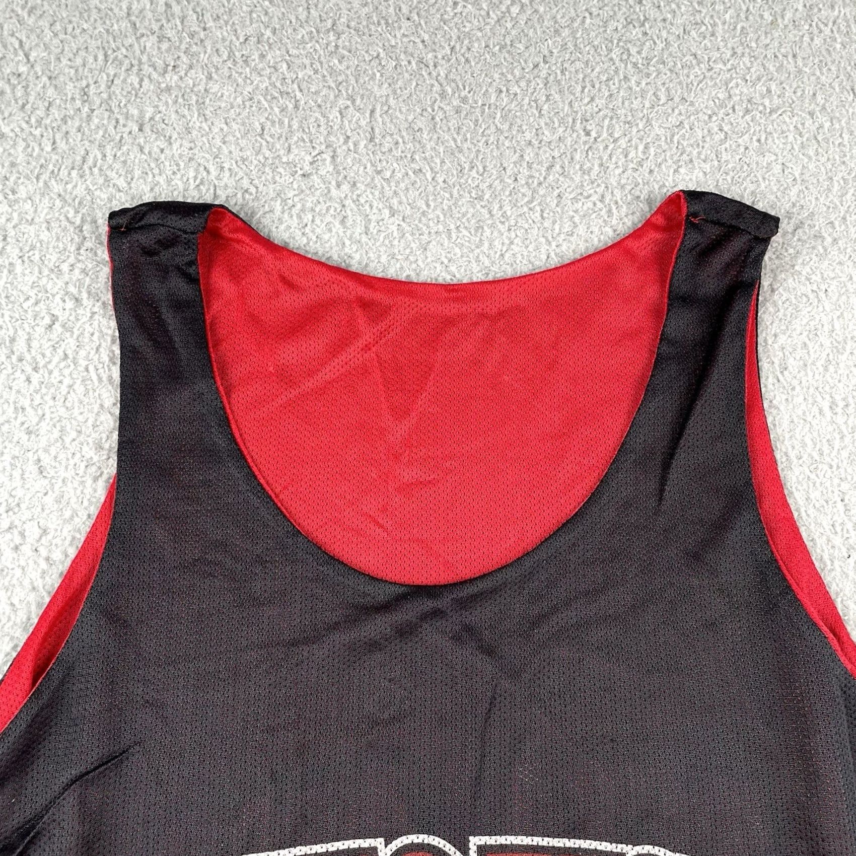 Vintage VINTAGE Texas Tech Reversible Red & Black Basketball Jersey Shirt Large Lightweight Size US L / EU 52-54 / 3 - 5 Thumbnail