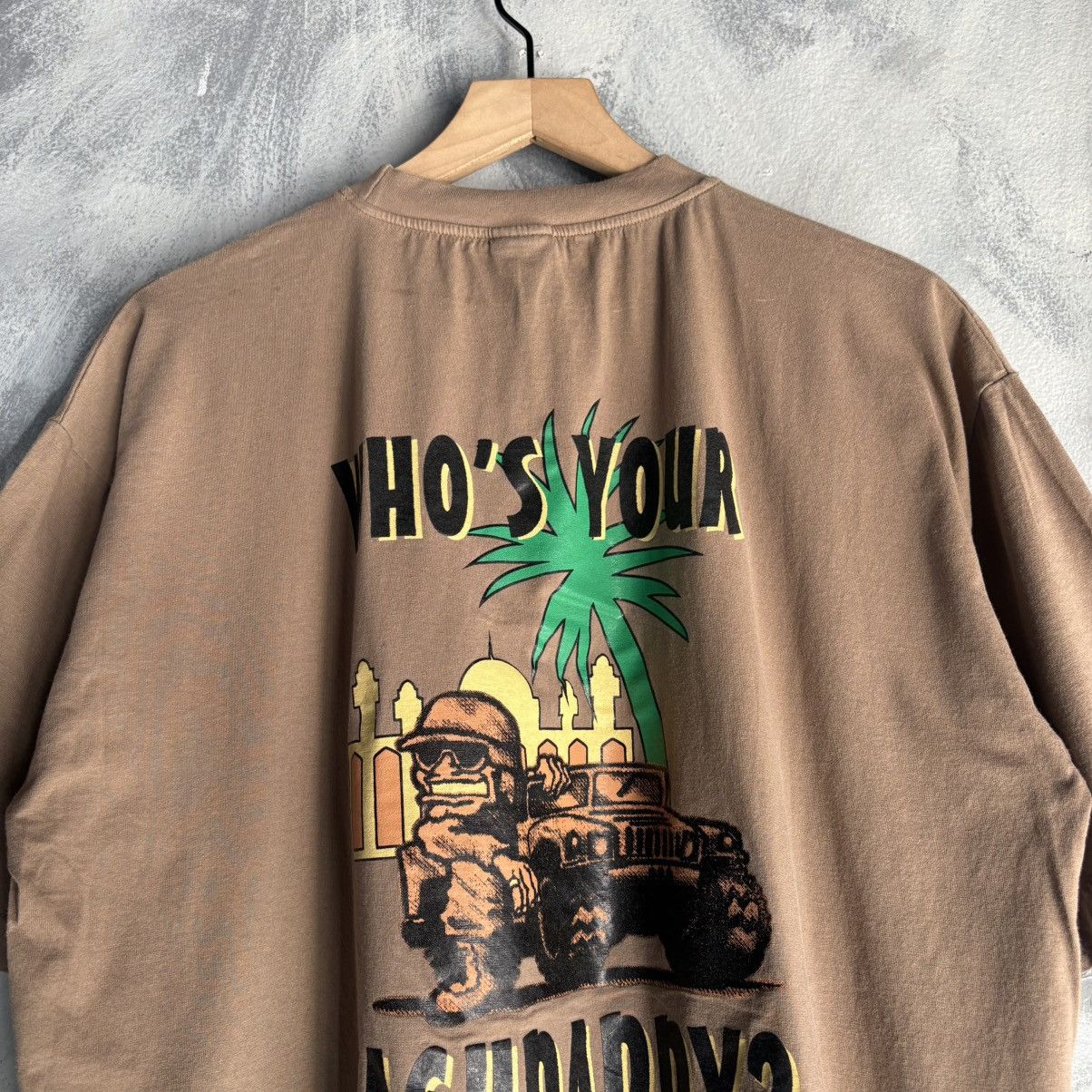 Other Turkish T-Shirt Men’s Size XL Brown Baghdad Iraq 2005 Size US XL / EU 56 / 4 - 6 Thumbnail