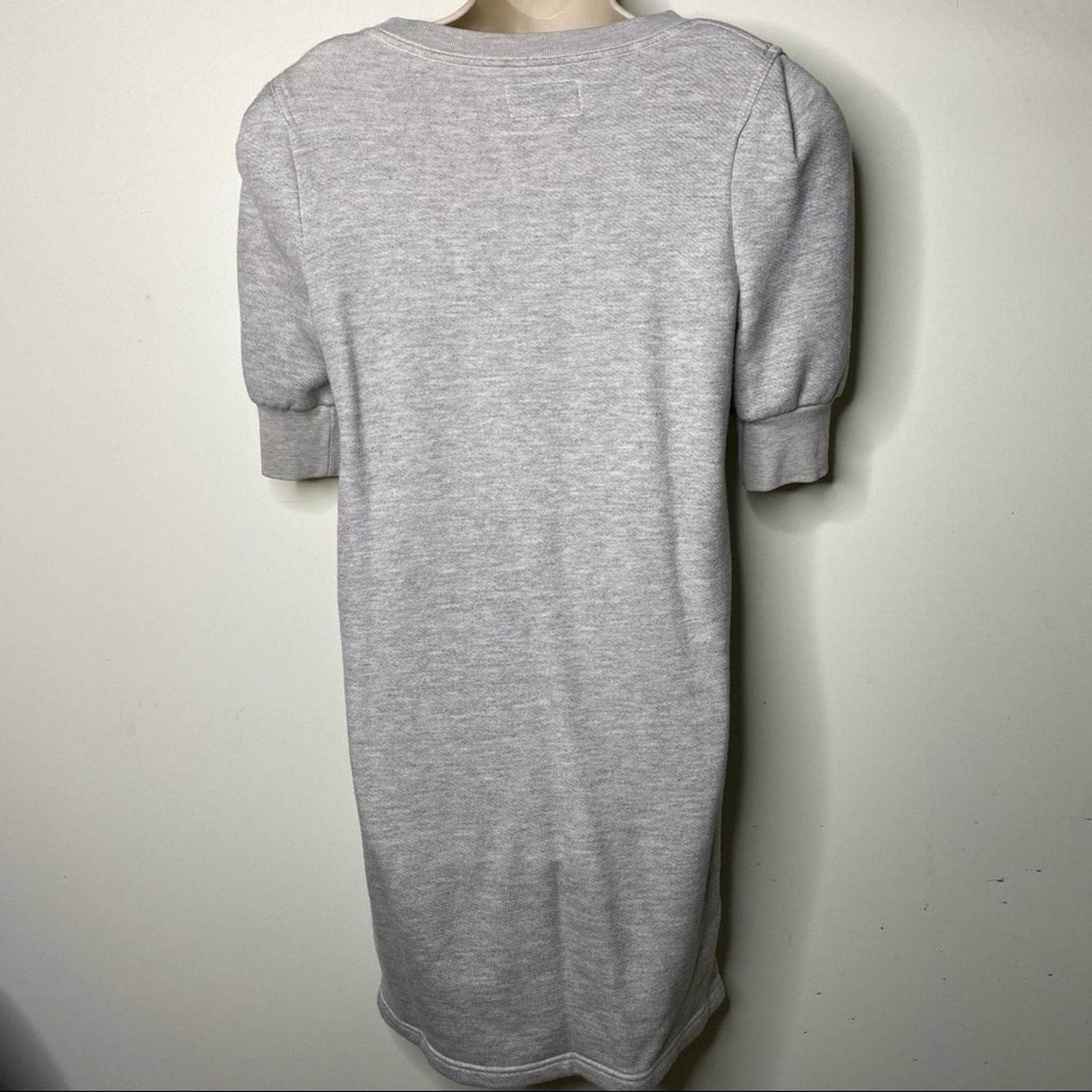 Current/Elliot Current/Elliott grey terry cloth lined Sweatshirt mini Dress Size M / US 6-8 / IT 42-44 - 4 Thumbnail