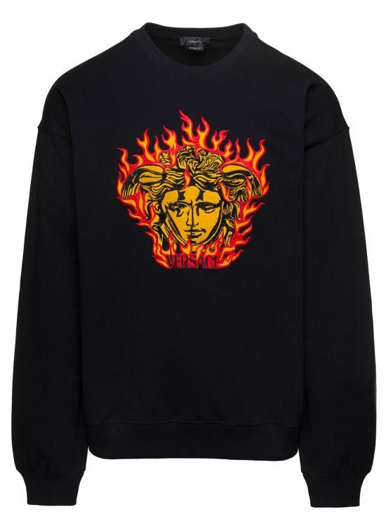 Versace VERSACE Men Tops 10106881A077511B000 Black Size US L / EU 52-54 / 3 - 1 Thumbnail