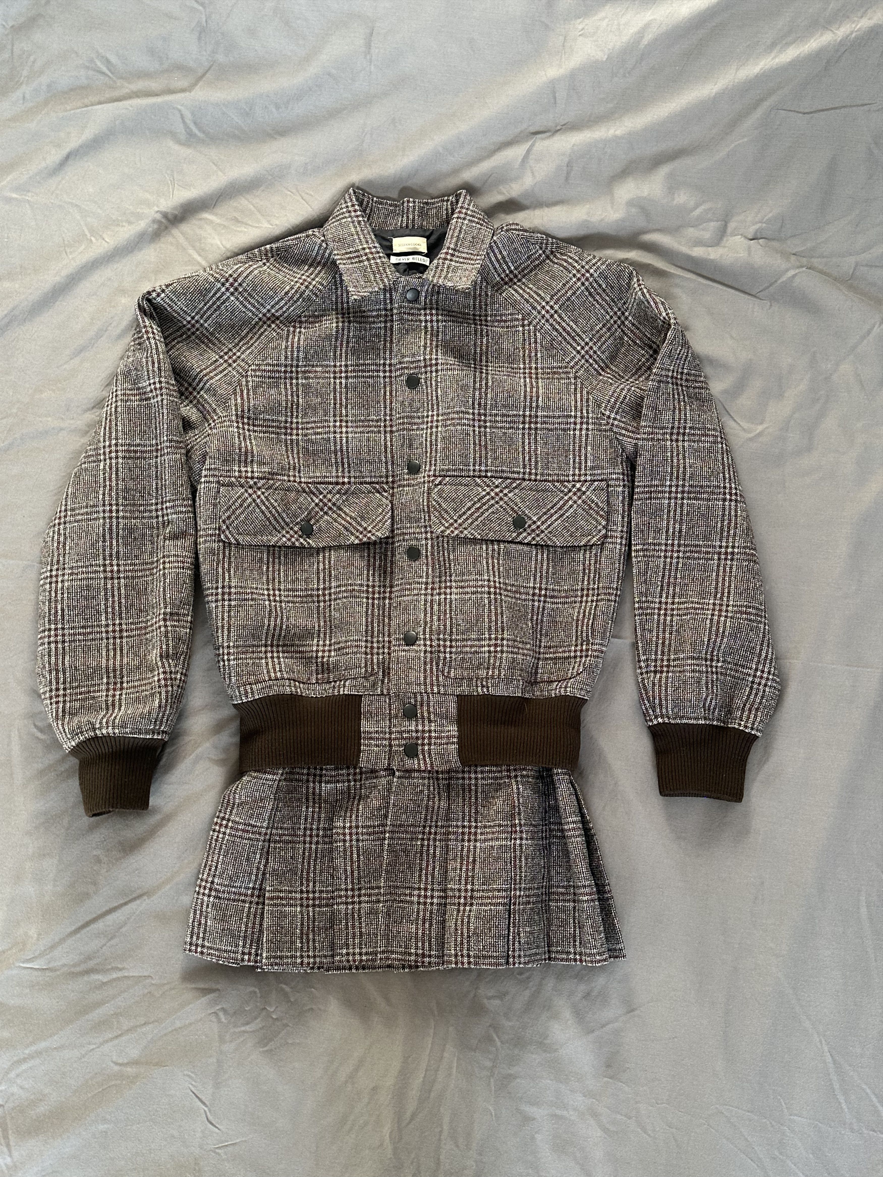 Stefan Cooke Stefan Cooke AW21 Wool Bomber with Mini Skirt Size US M / EU 48-50 / 2 - 3 Thumbnail