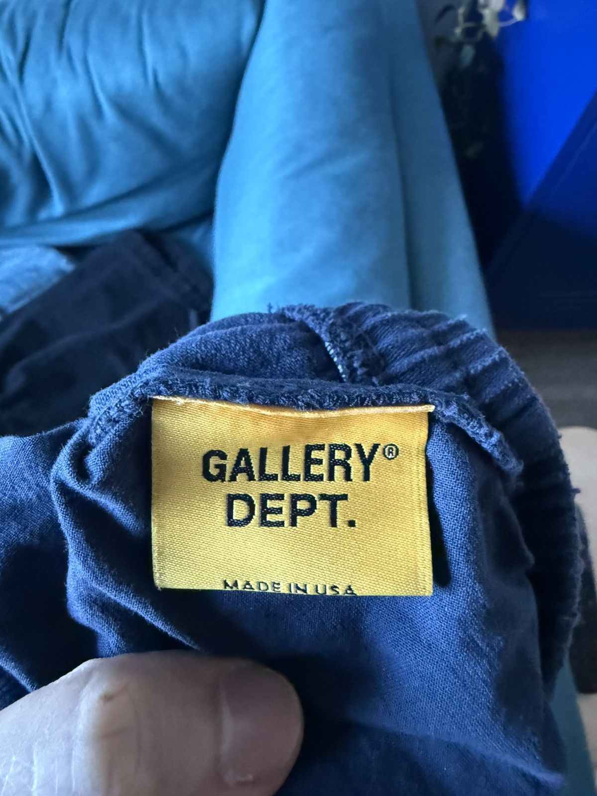 Gallery Dept. Gallery Dept Sweatshorts Navy Blue Size Large Size US 30 / EU 46 - 5 Thumbnail