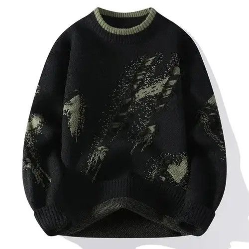 Aran Isles Knitwear Autumn High Street Trendy Ripped Knit Sweater Size US M / EU 48-50 / 2 - 2 Thumbnail