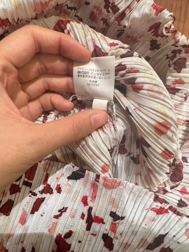 Issey Miyake Issey Miyake size:2 Pink floral print dress Size S / US 4 / IT 40 - 3 Thumbnail