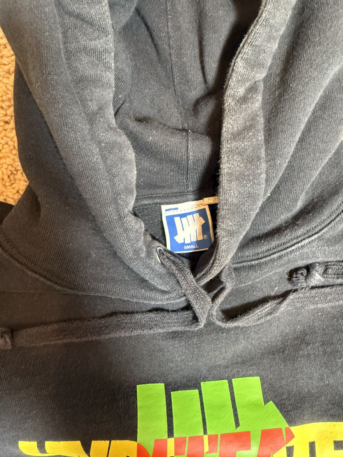 Undefeated Small Black Undefeated Five-Strikes Logo Hoodie Size US S / EU 44-46 / 1 - 4 Thumbnail