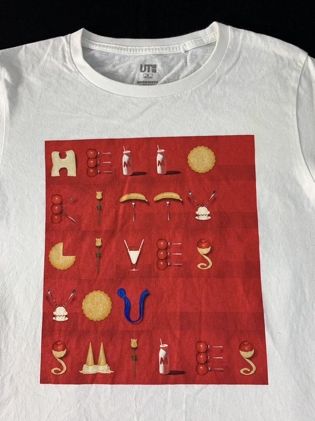 Japanese Brand Hello Kitty T Market Logo Cocktails Drink Food Crewneck Tee Size US S / EU 44-46 / 1 - 4 Thumbnail