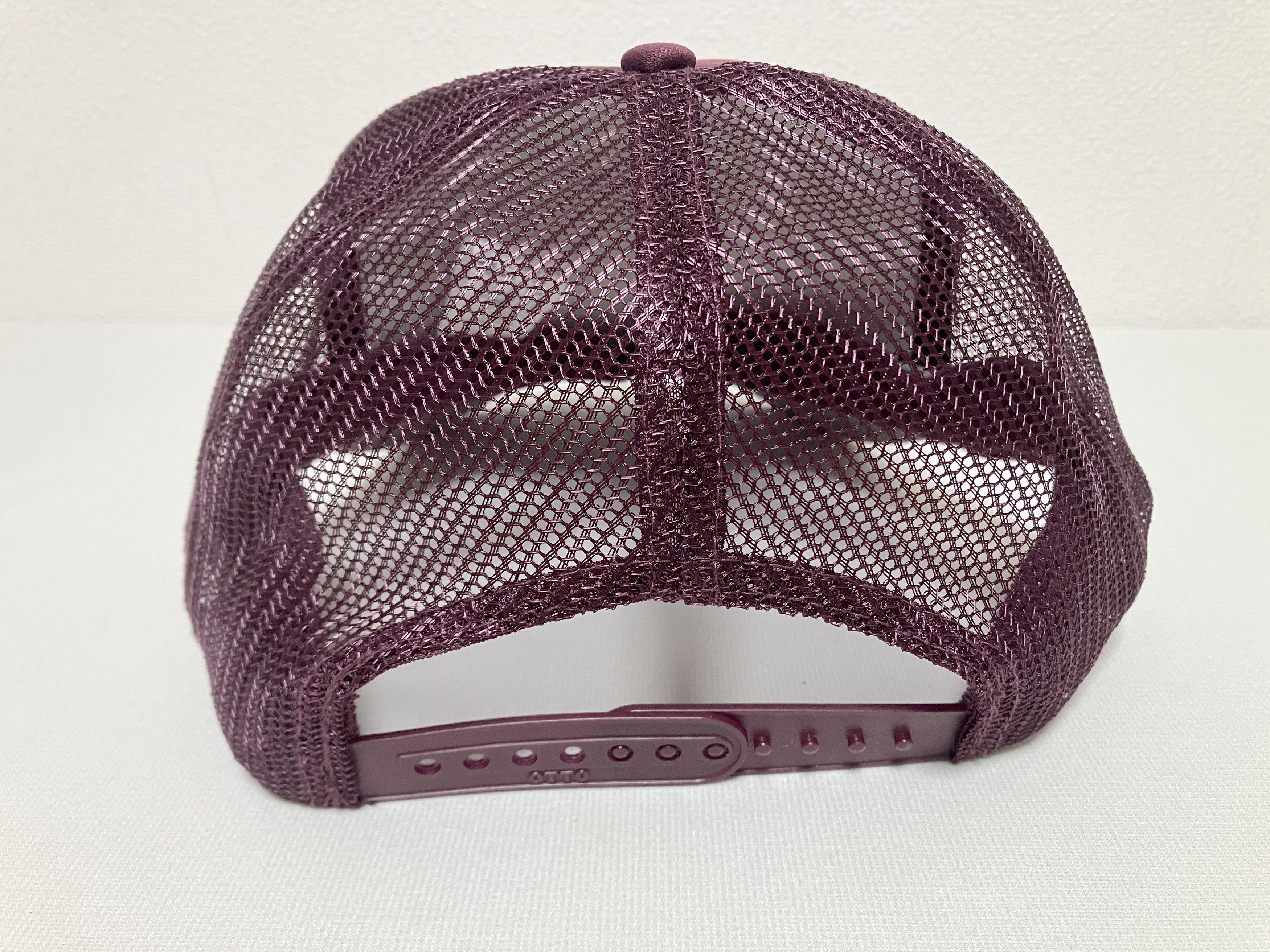 Kapital kapital life kapriccio truck cap hat trucker wine gray Size ONE SIZE - 3 Thumbnail