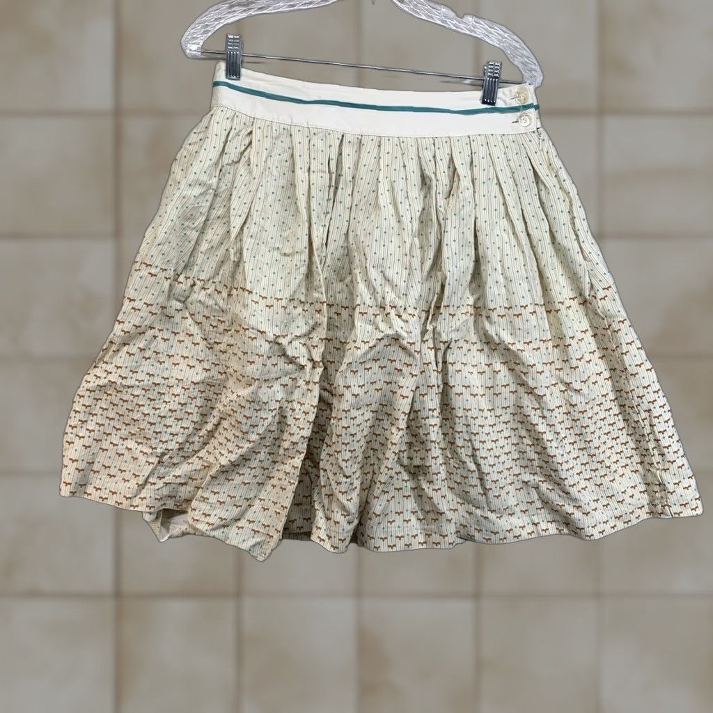 Vintage VINTAGE Munsingwear Women’s Mini Skirt Size 4 All Over Geometric Pattern Silk Wool Knit Casual Bohemian Beach Travel Size 27" / US 4 / IT 40 - 1 Thumbnail