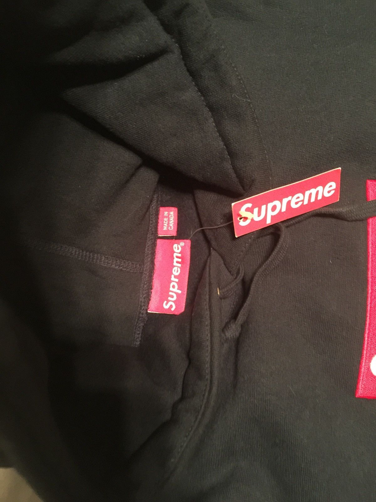 Supreme Supreme Box Logo Hooded Sweatshirt Navy Size US M / EU 48-50 / 2 - 2 Thumbnail
