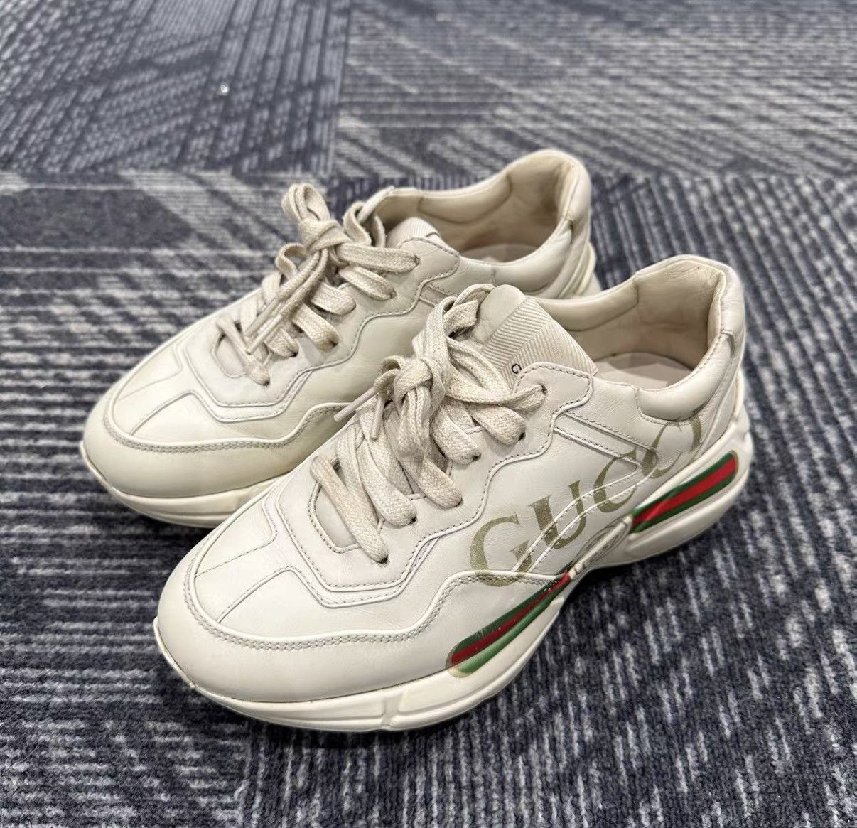 Gucci Gucci Rhyton Sneakers J42 Size US 5.5 / IT 35.5 - 1 Thumbnail