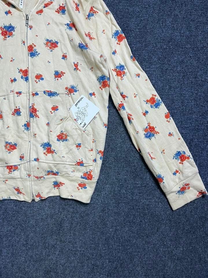 Sunao Kuwahara vintage Sunao Kuwahara floral print zip-up hoodie Size S / US 4 / IT 40 - 4 Thumbnail
