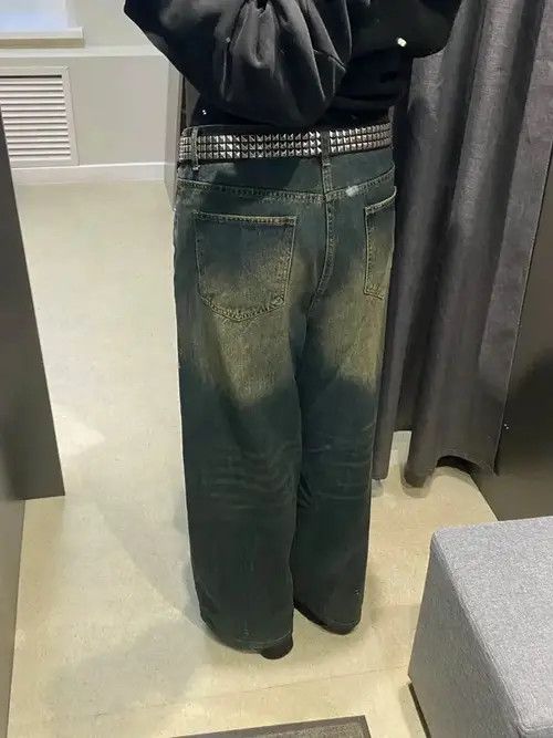 VIBE Wide Leg Jeans Old Blue Size US 30 / EU 46 - 3 Thumbnail