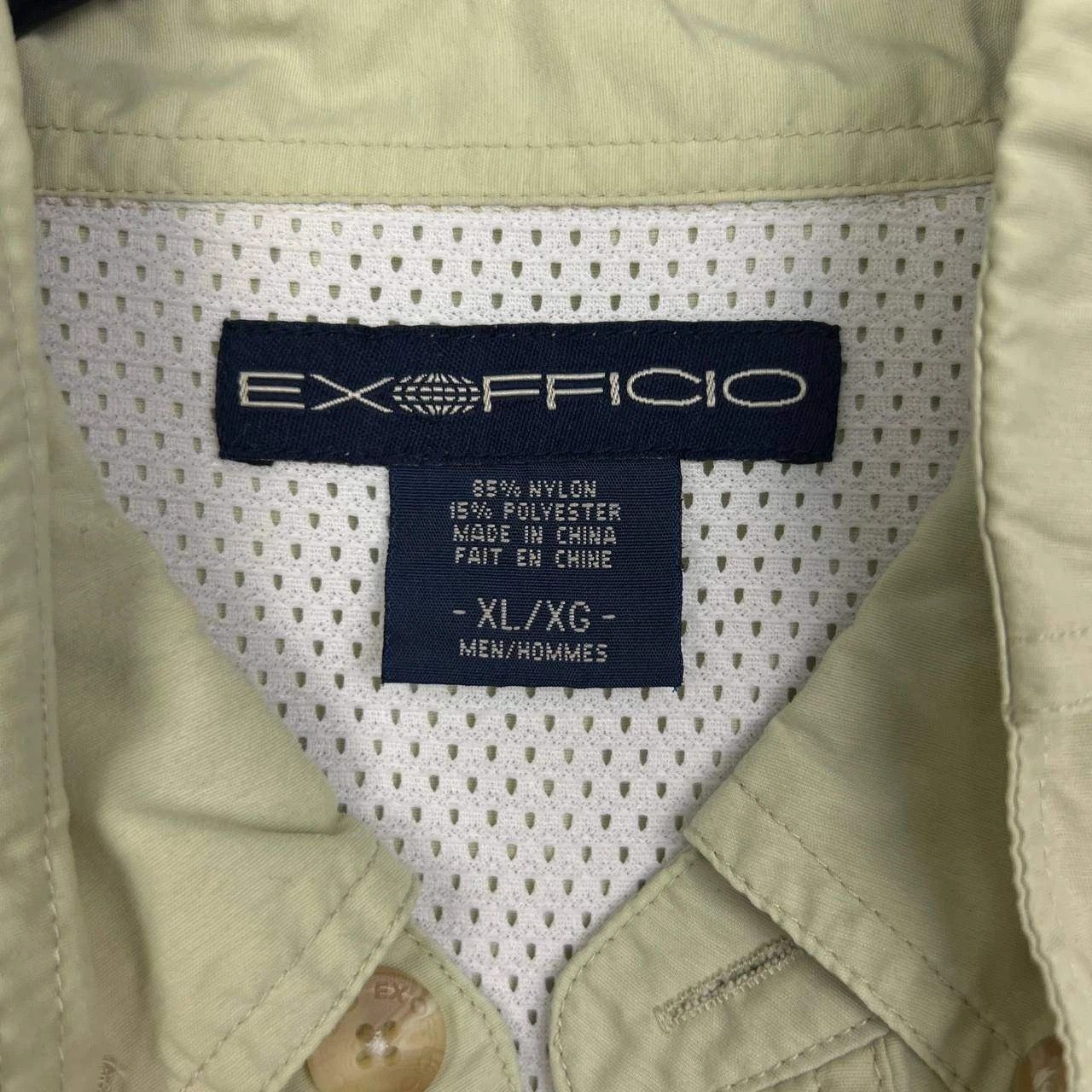 ExOfficio Exofficio Button Up Shirt XL Vented Mesh Fishing Hiking Size US XL / EU 56 / 4 - 5 Thumbnail