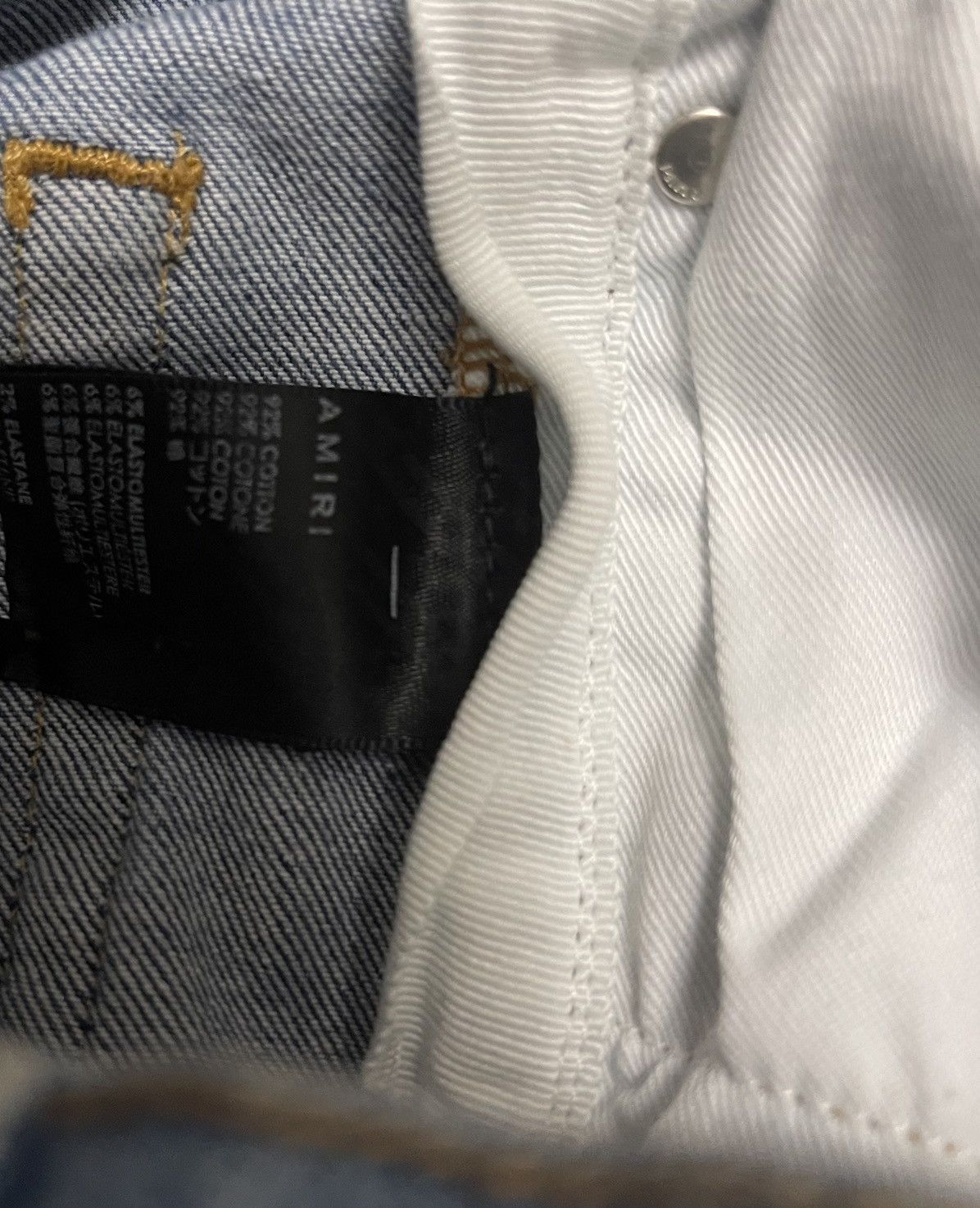 Amiri Amiri x Chemist Denim Star Patch 70’s Indigo Size US 31 - 8 Thumbnail