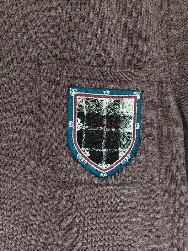 Chanel Chanel Gray Wool Short Sleeve Dress . Size S / US 4 / IT 40 - 3 Thumbnail