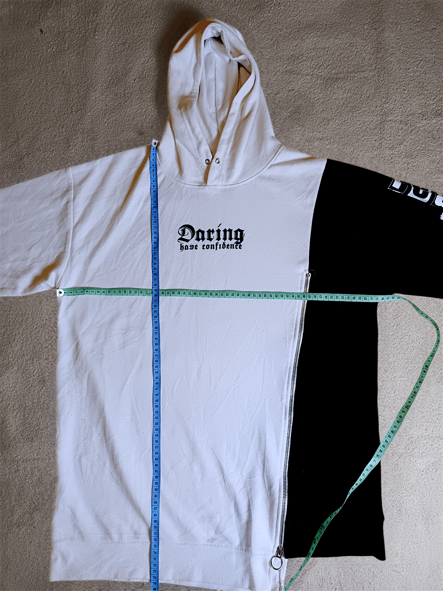 Japanese Brand Japanese Beaumere Poem Side Zipper Hoodie if6was9 style Size US XL / EU 56 / 4 - 8 Thumbnail