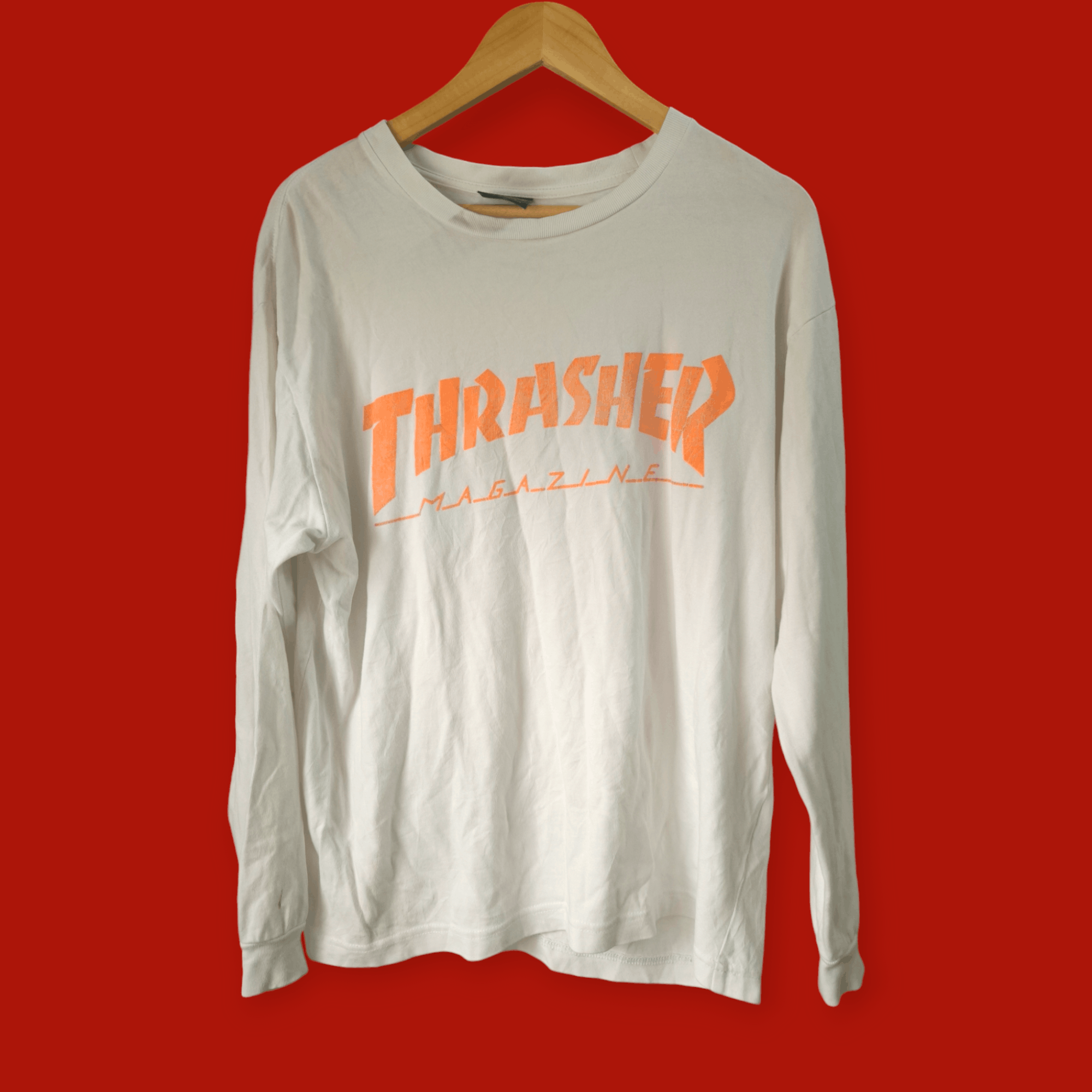 Thrasher Thrasher Magazine Longsleeve Tee Size US S / EU 44-46 / 1 - 4 Thumbnail