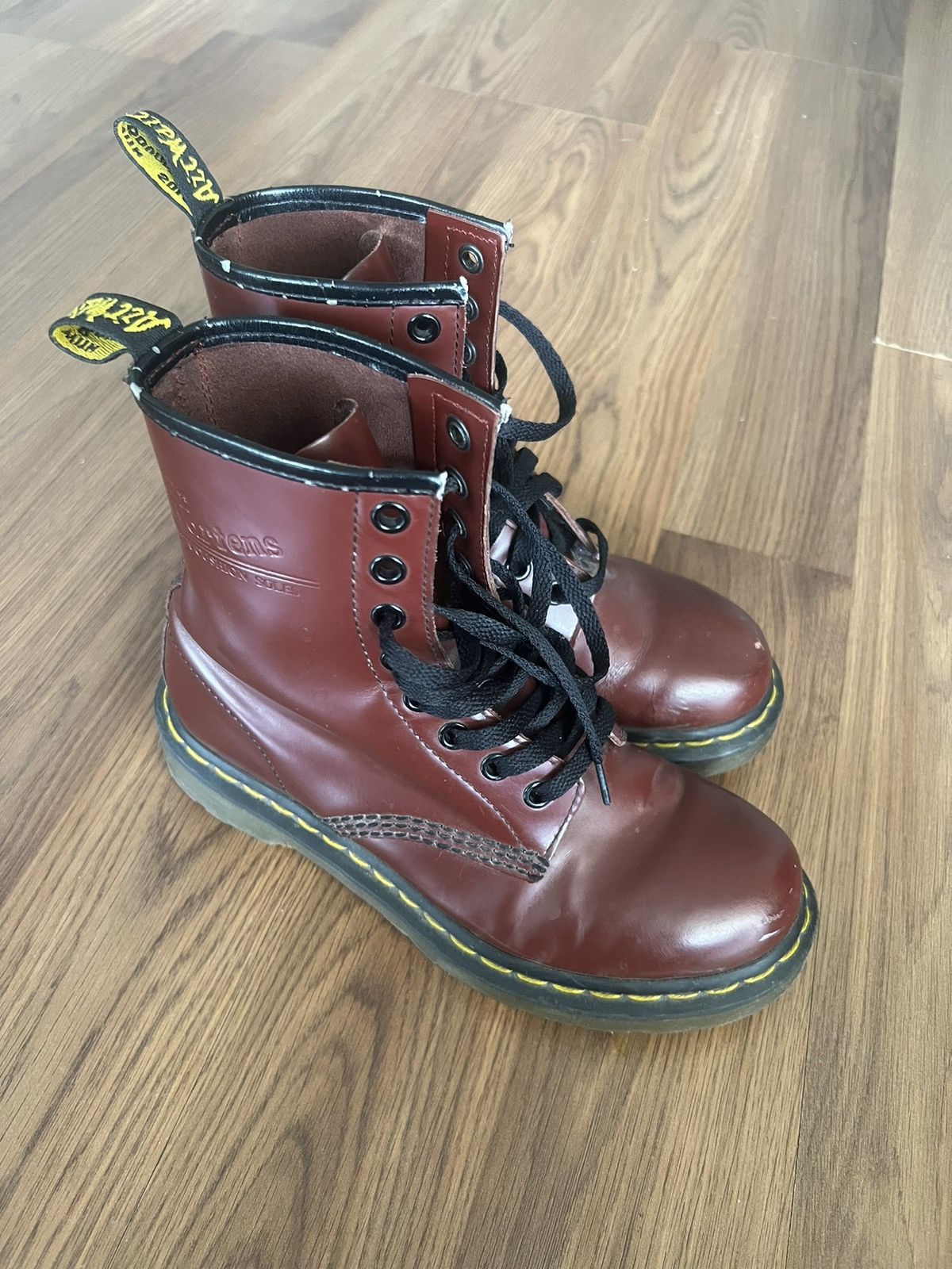 Dr. Martens Doc Martens Ref Cherry 1460 Leather Boots size 6 Size US 6 / IT 36 - 2 Thumbnail