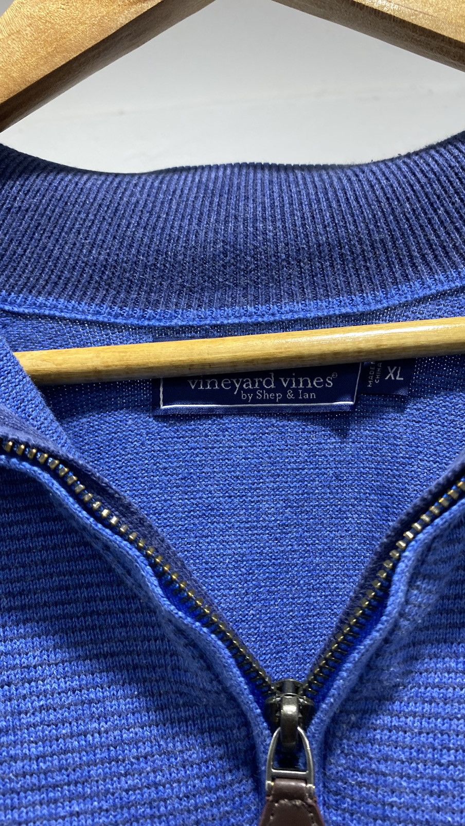 Vineyard Vines × Vintage Vintage Halfzipper Size US XL / EU 56 / 4 - 4 Thumbnail