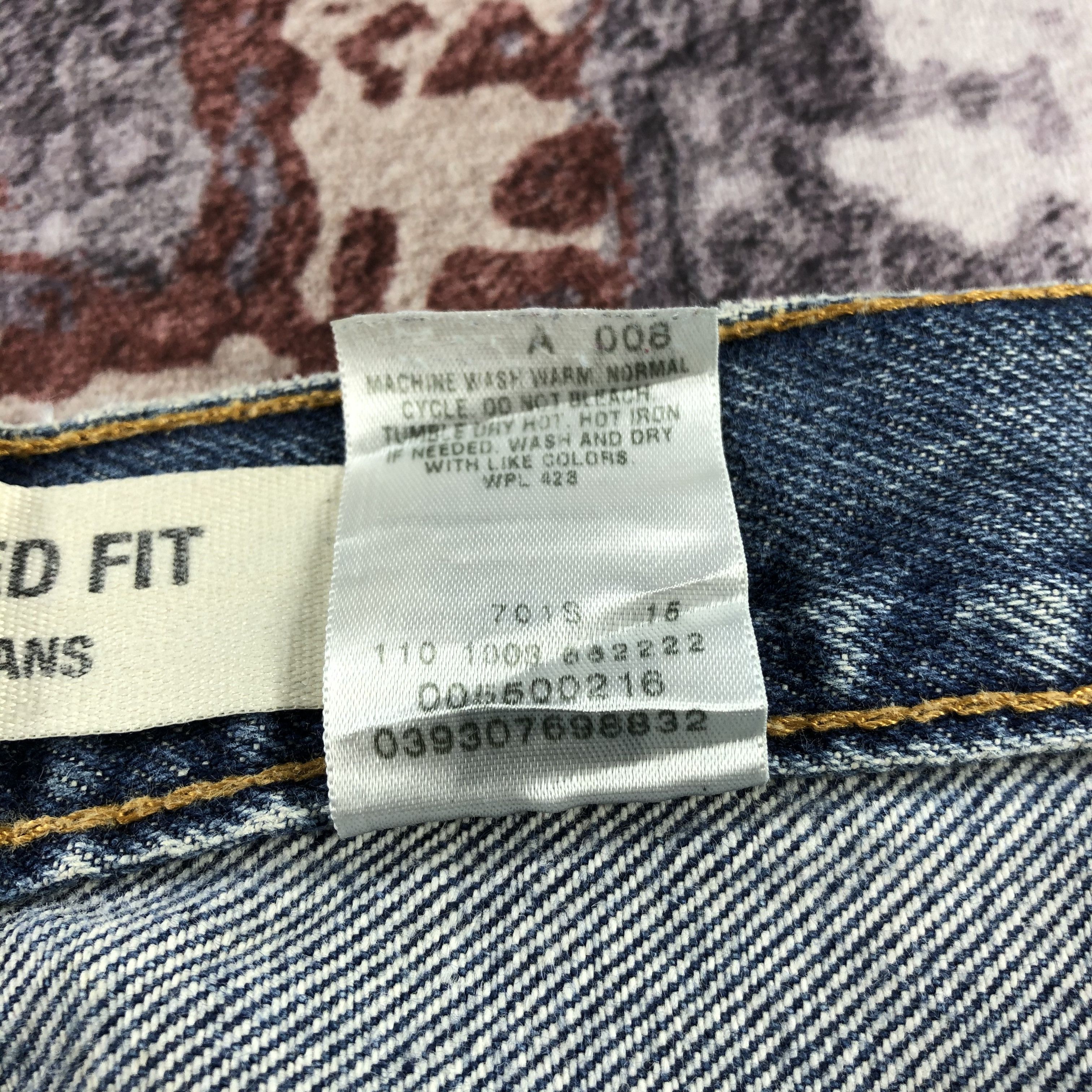 Levi's × Vintage Vintage Blue Wash Levis 550 Jeans-JM2977 Size US 35 - 12 Thumbnail