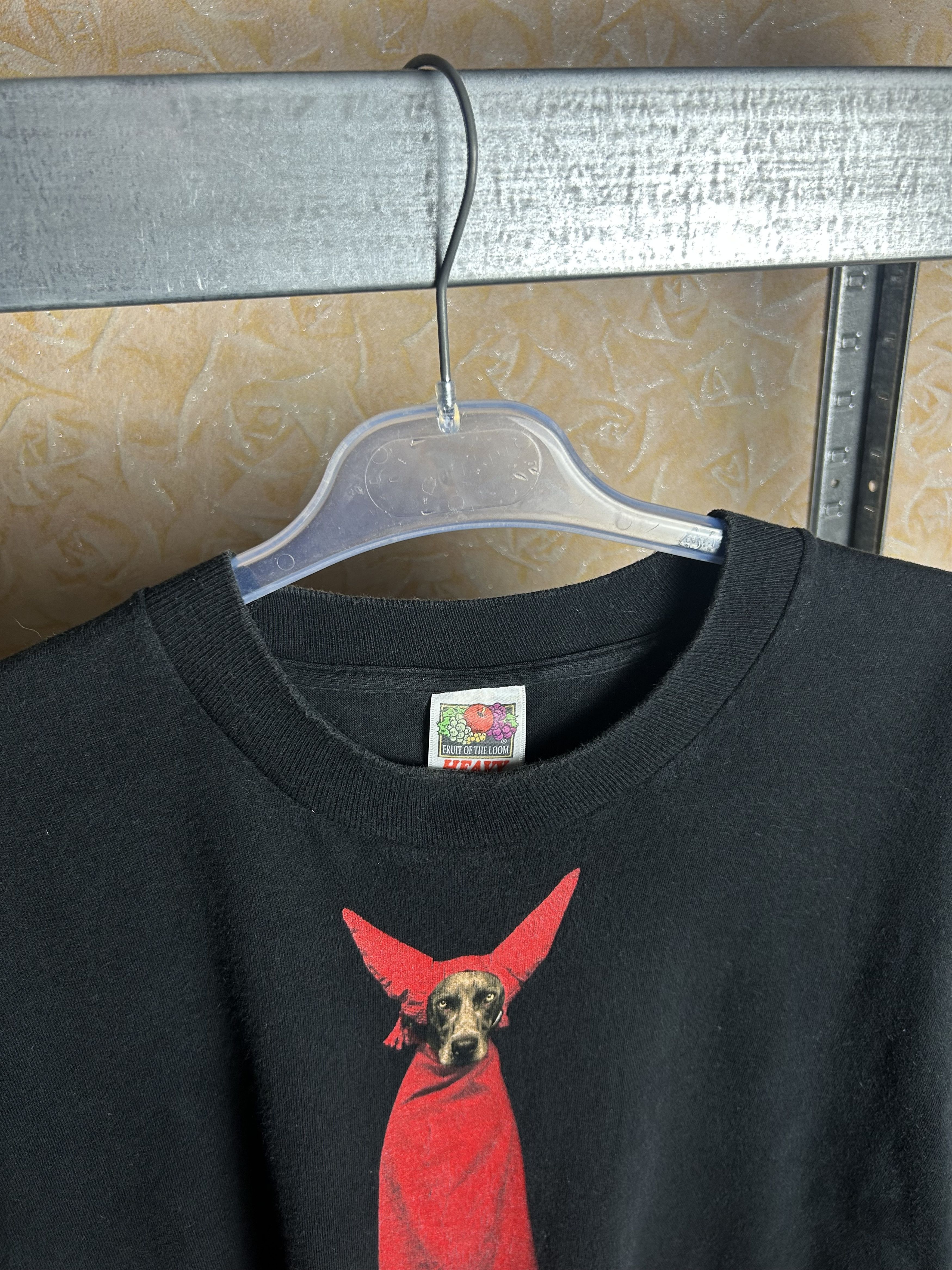 Vintage Vintage 1995 Devil Dog by William Wegman Art T-shirt Size US XL / EU 56 / 4 - 3 Thumbnail