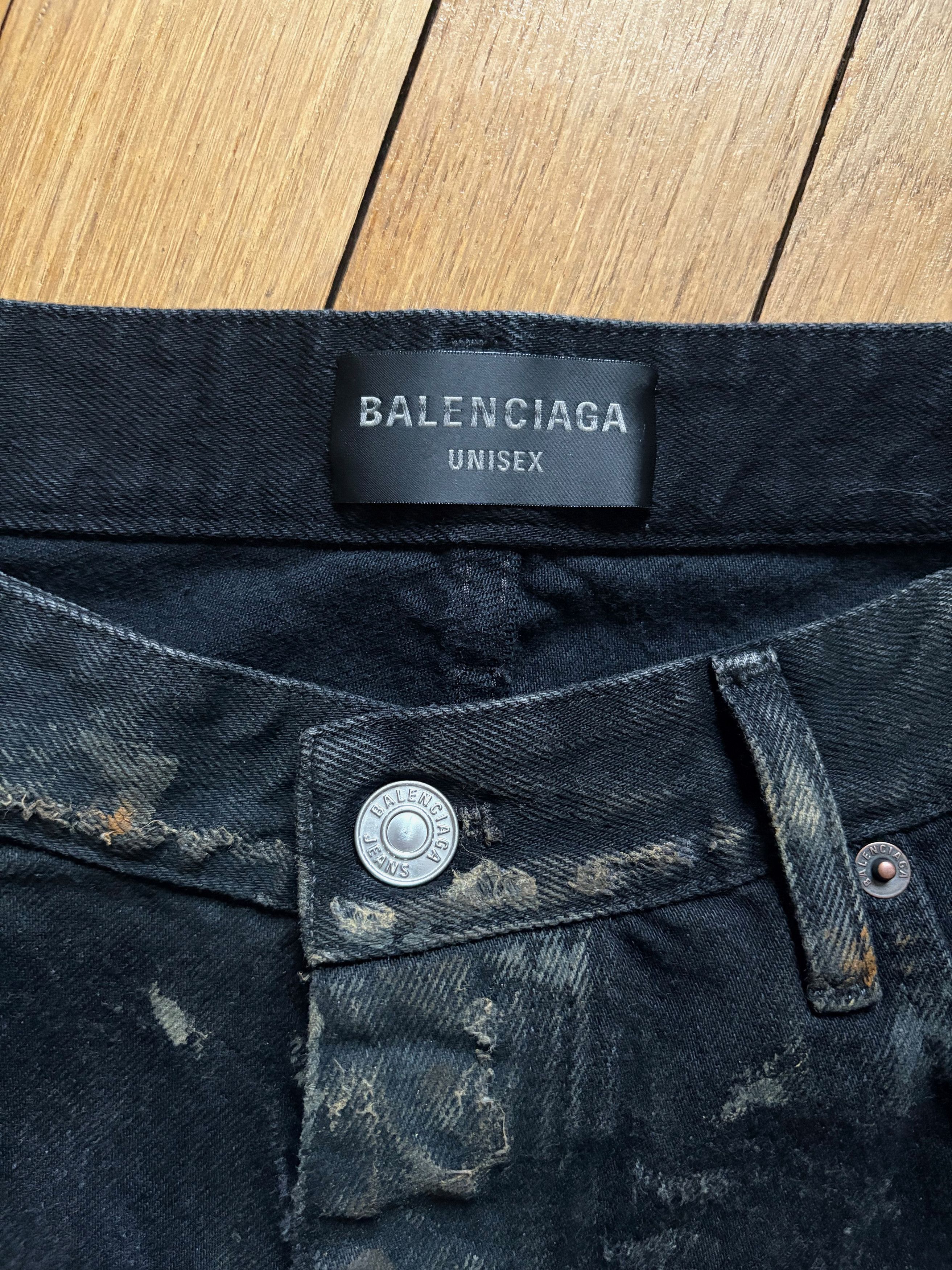 Balenciaga Balenciaga Destroyer Denim Jeans Size US 32 / EU 48 - 5 Thumbnail