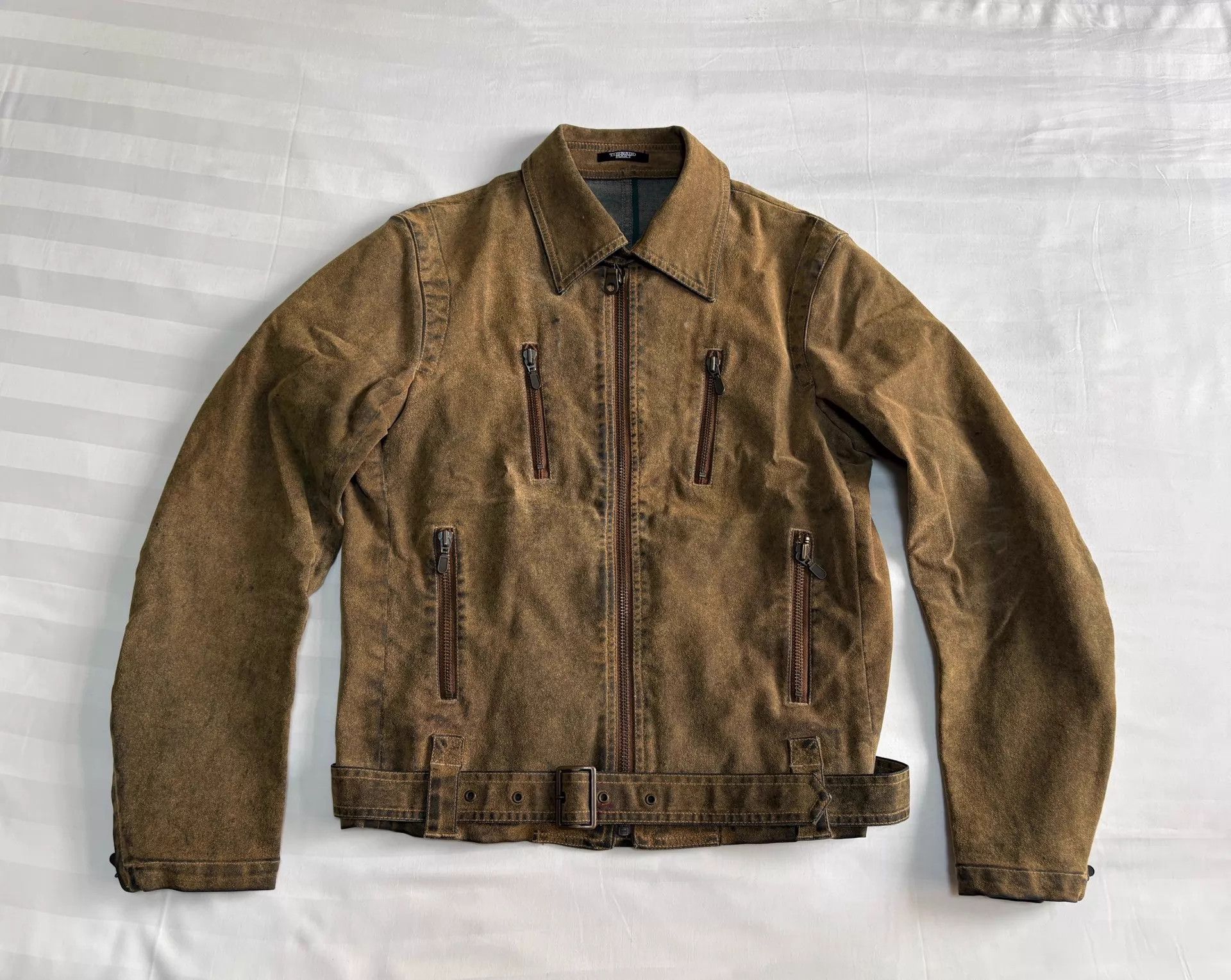 Tornado Mart Tornado Mart vintage Japanese strapped work jacket Size US L / EU 52-54 / 3 - 1 Thumbnail