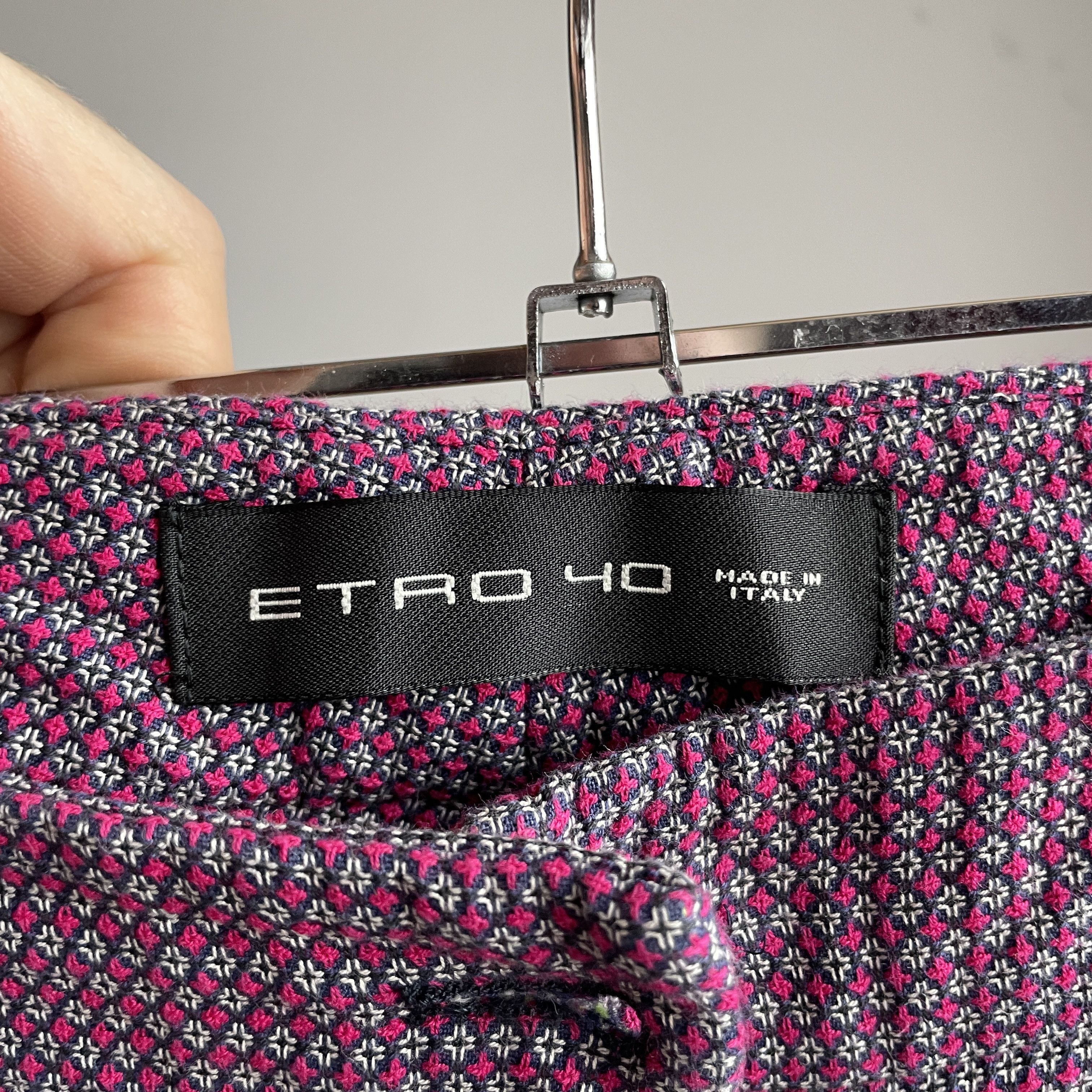 Etro Etro Womens Pattern Trousers Size EUR 40 Size 27" / US 4 / IT 40 - 12 Thumbnail