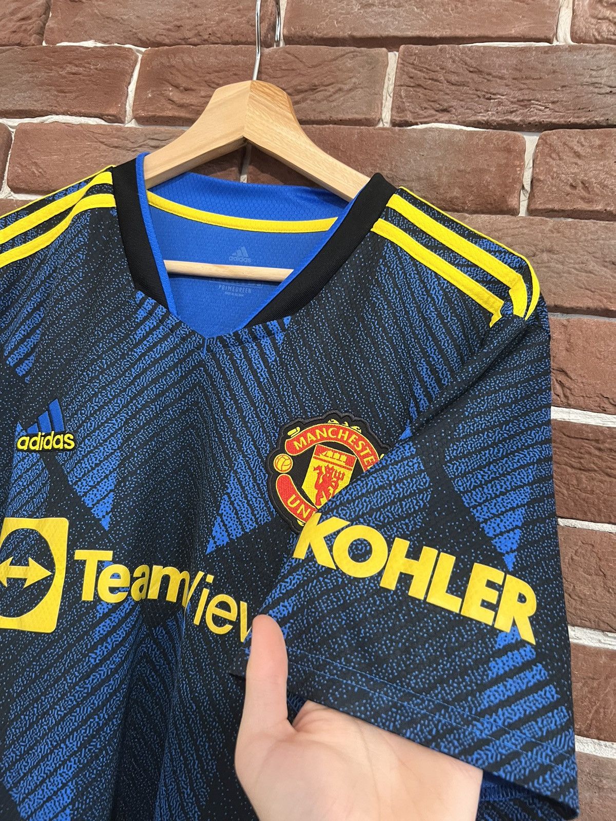 Nike Rare Manchester United #7 Ronaldo Adidas Football Jersey Hyp Size US XL / EU 56 / 4 - 5 Thumbnail