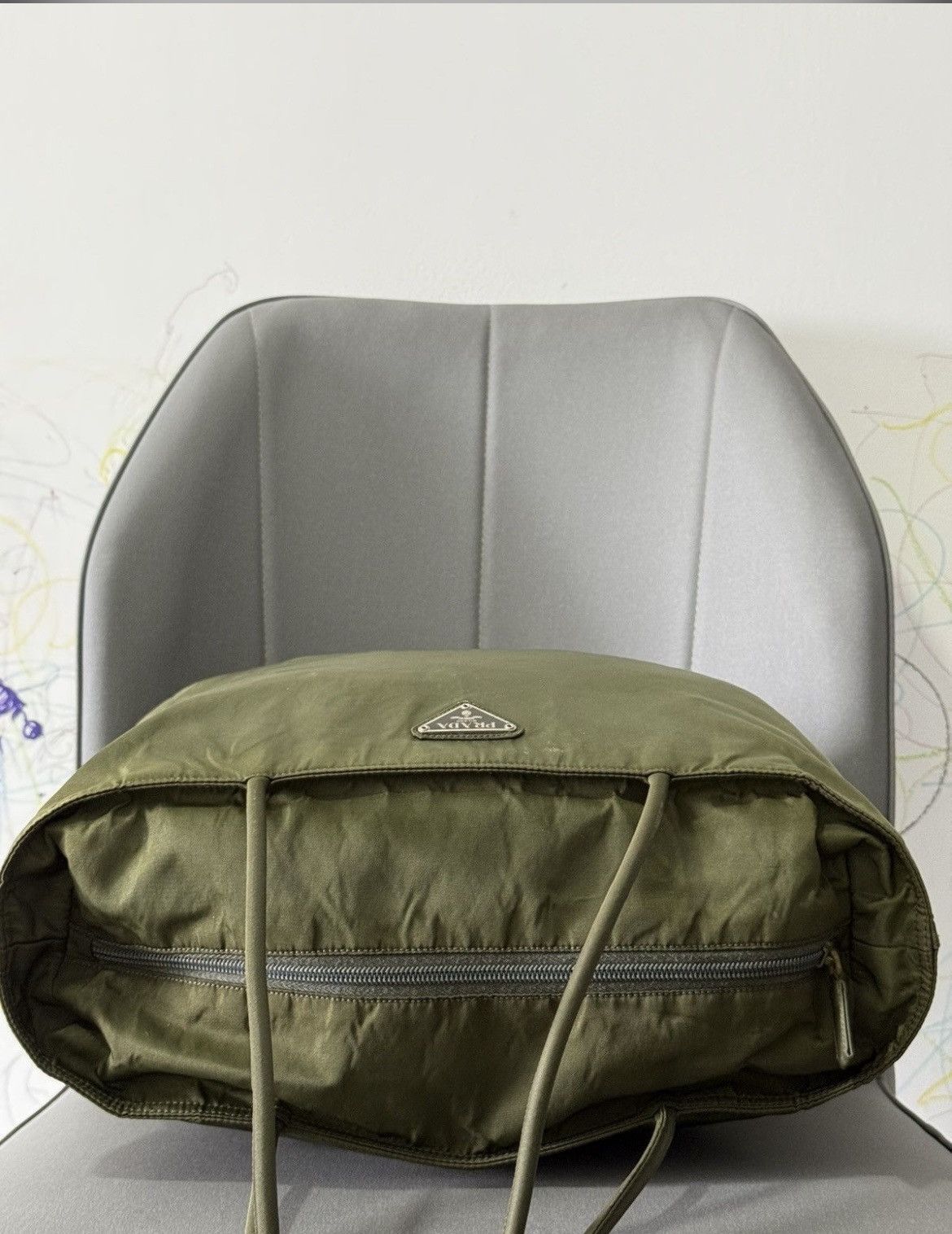 Prada Green Prada luggage bag Size ONE SIZE - 7 Thumbnail