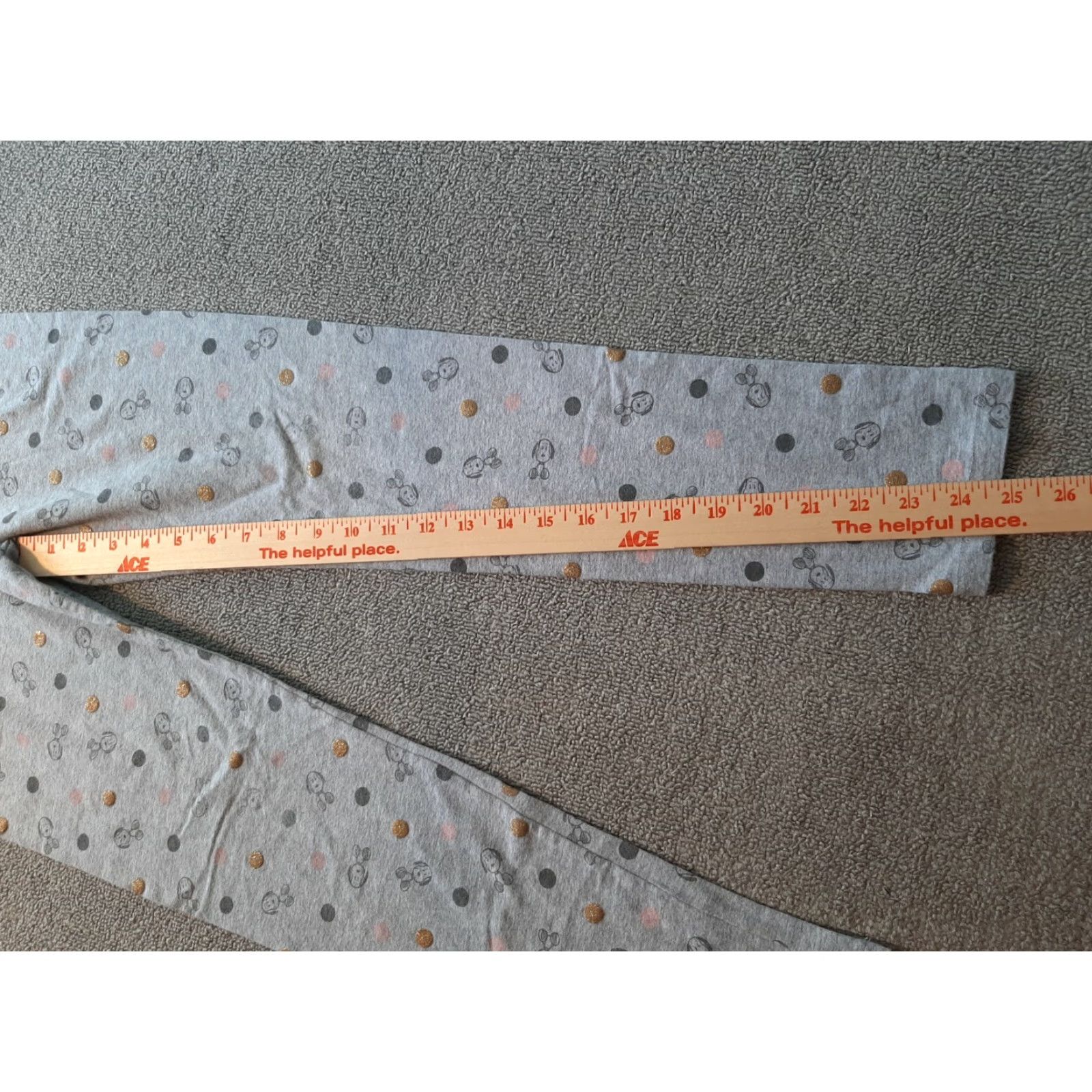 Peanuts Snoopy Peanuts Sleep Pants PJ Girls XL Gray Sparkle Lounge Pants 14-16 Regular Size 40" / US 18 - 3 Thumbnail