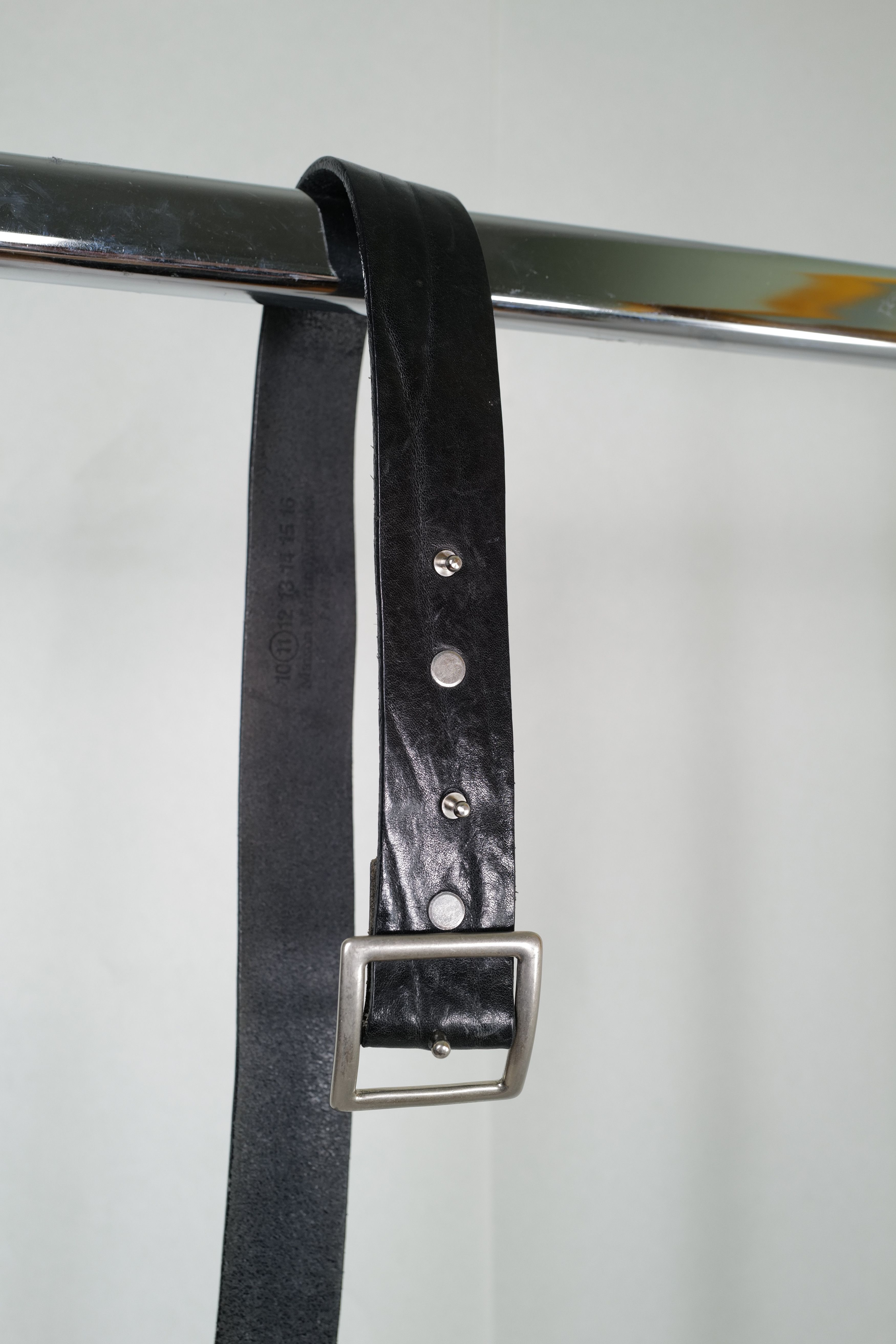 Maison Margiela Martin Margiela "Leather Belt" Size ONE SIZE - 9 Thumbnail