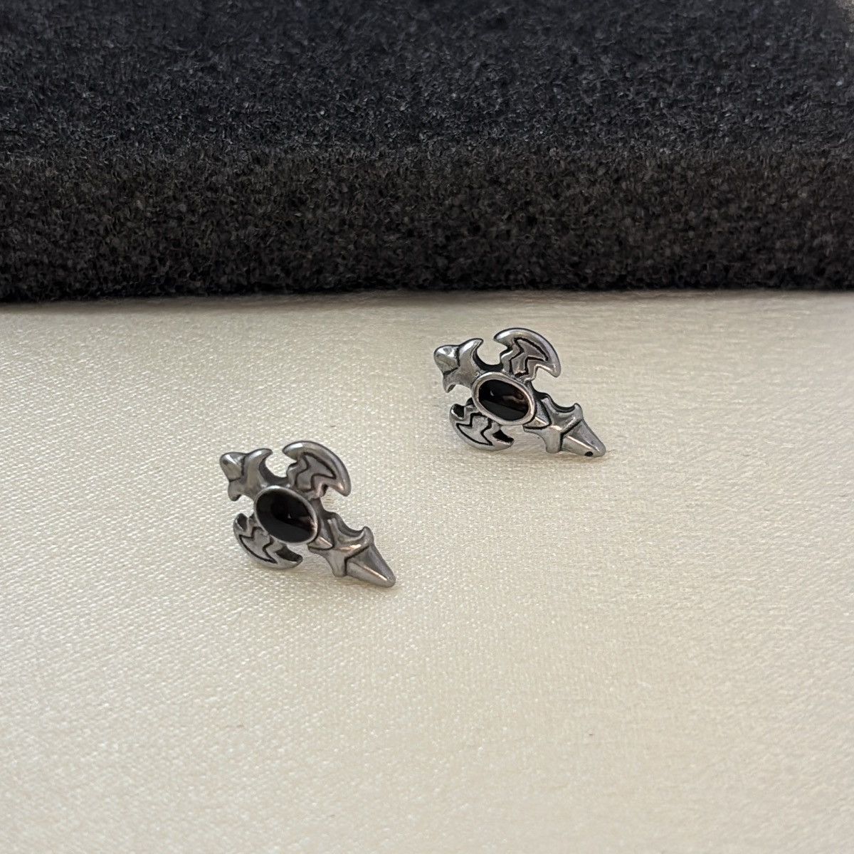 Other Cross Stud Earrings for Men Women Punk Hip Hop Unisex Size ONE SIZE - 3 Thumbnail