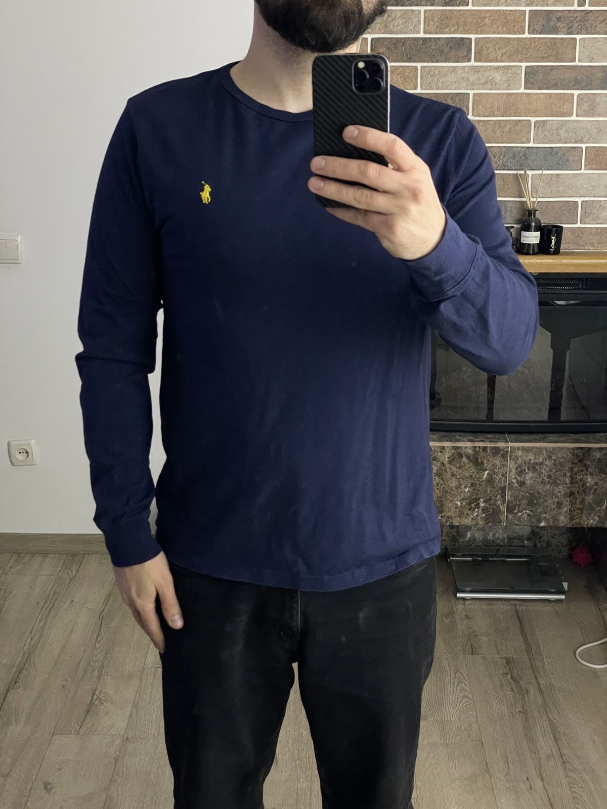 Polo Ralph Lauren Polo Ralph lauren navy longsleve Size US M / EU 48-50 / 2 - 3 Thumbnail