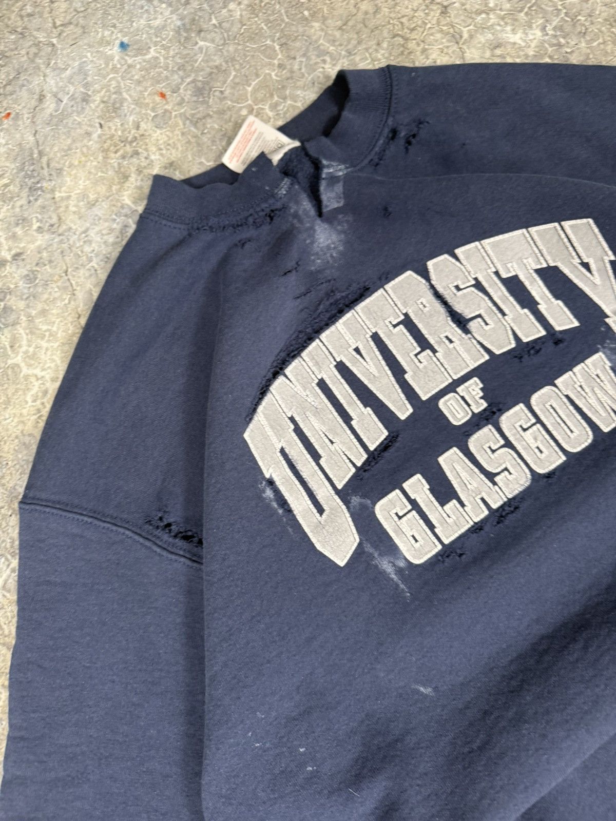 Vintage Vintage Thrashed Glasgow U Sweater Size US M / EU 48-50 / 2 - 5 Thumbnail