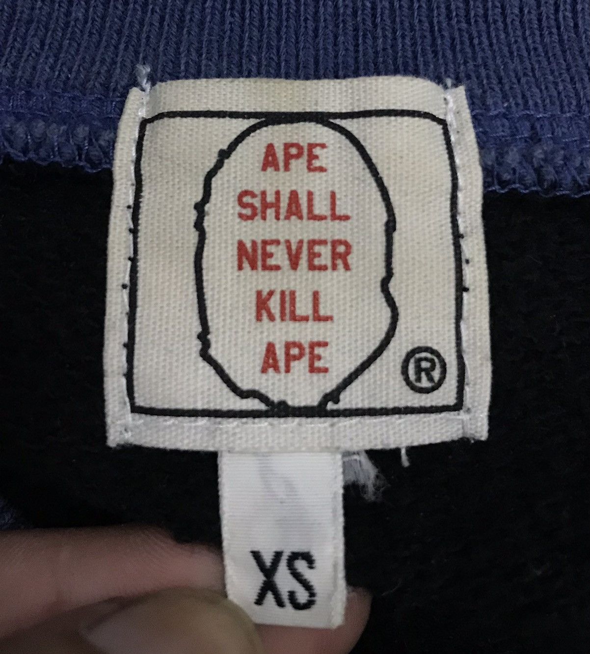 Bape Vintage A Bathing Ape Shall Never Kill Ape Jacket Size US XS / EU 42 / 0 - 10 Thumbnail
