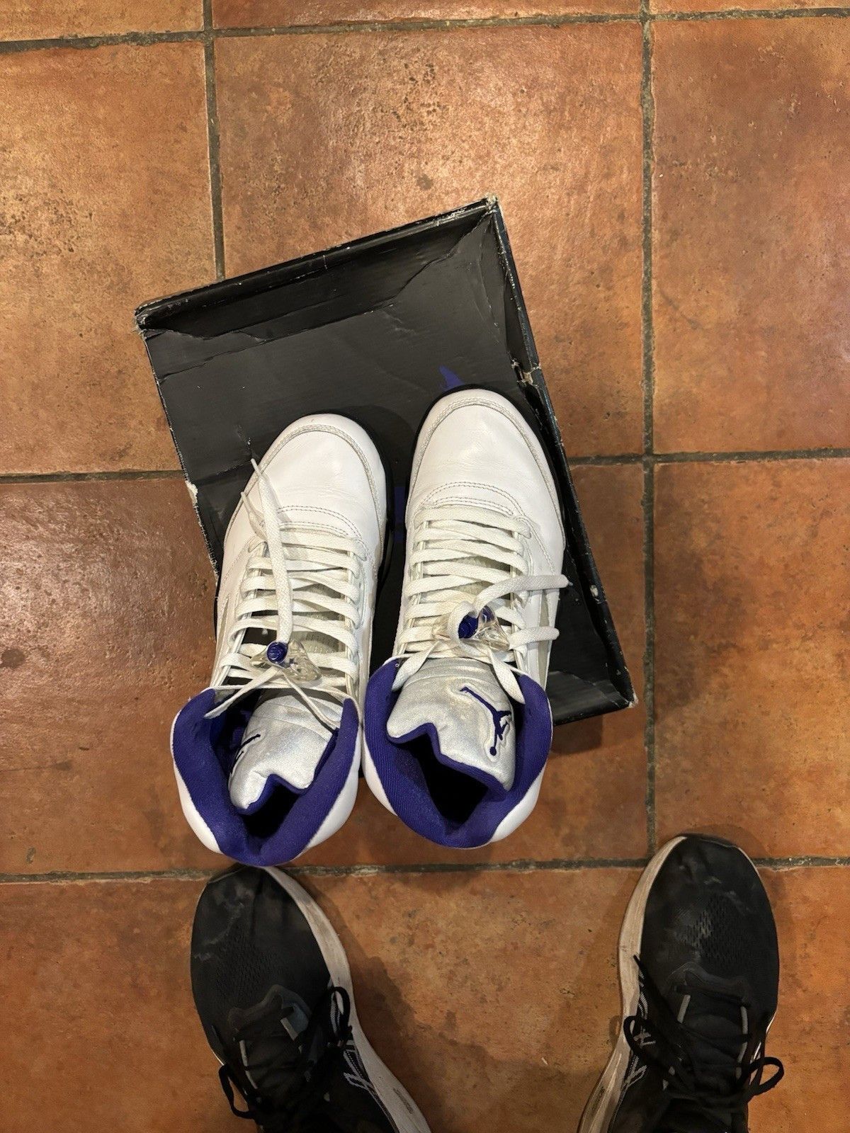 Jordan Brand Air Jordan 5 Concord 2022 Size US 9.5 / EU 42-43 - 3 Thumbnail