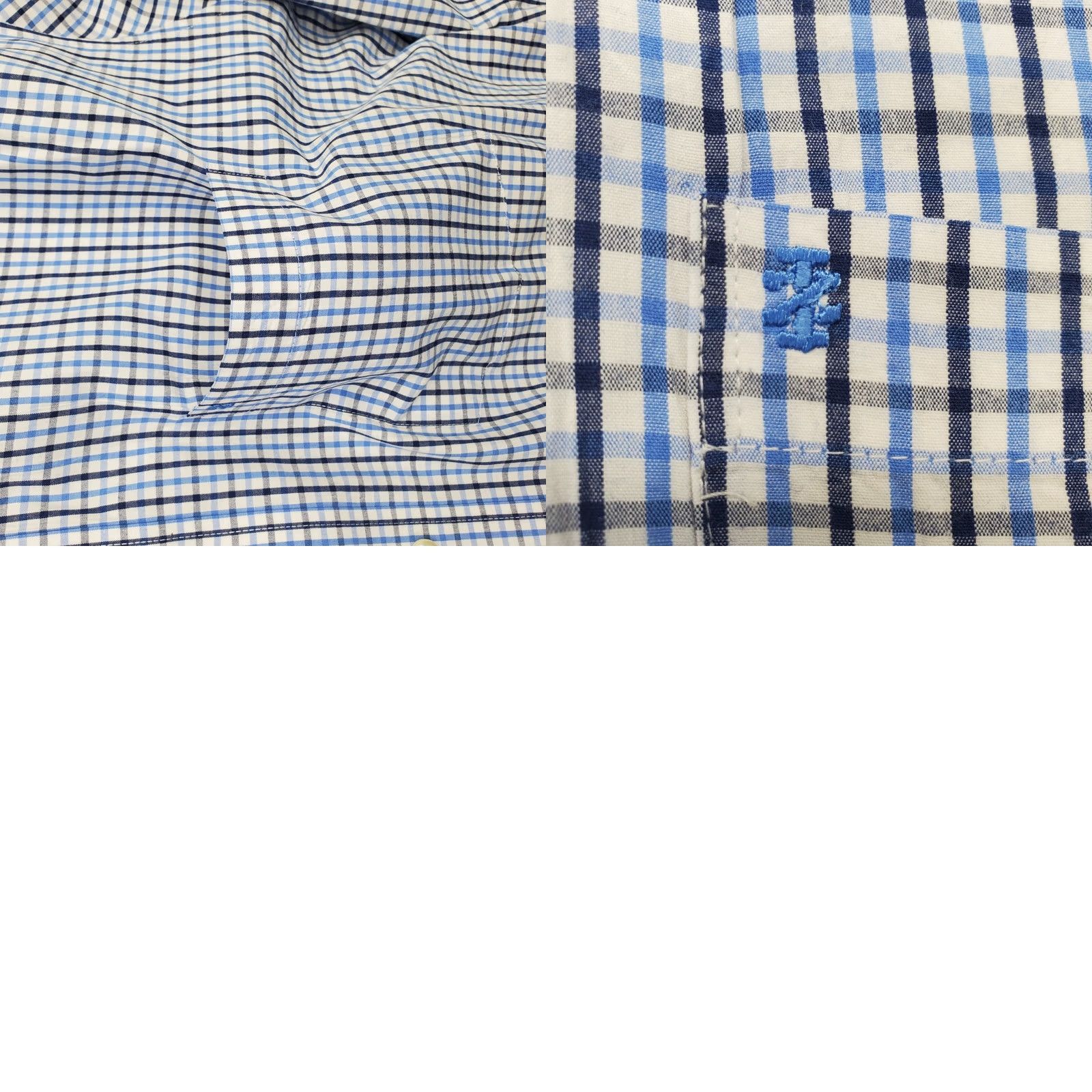 Izod IZOD Mens 2XL Shirt Multi Plaid Chest Pocket Embroidered Logo Collared Button Up Size US XXL / EU 58 / 5 - 8 Thumbnail