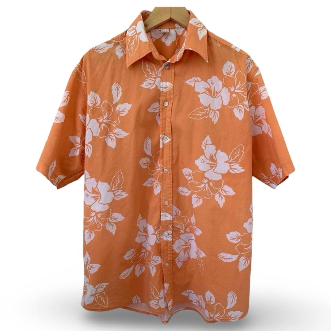 Vintage VTG hawaiian shirt #486 Size US M / EU 48-50 / 2 - 1 Thumbnail
