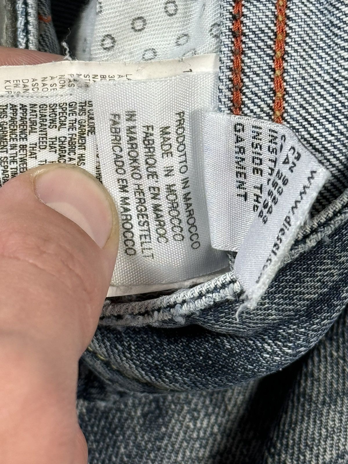Diesel × Diesel Black Gold Diesel Destresed Trapper Jeans Size US 30 / EU 46 - 9 Thumbnail