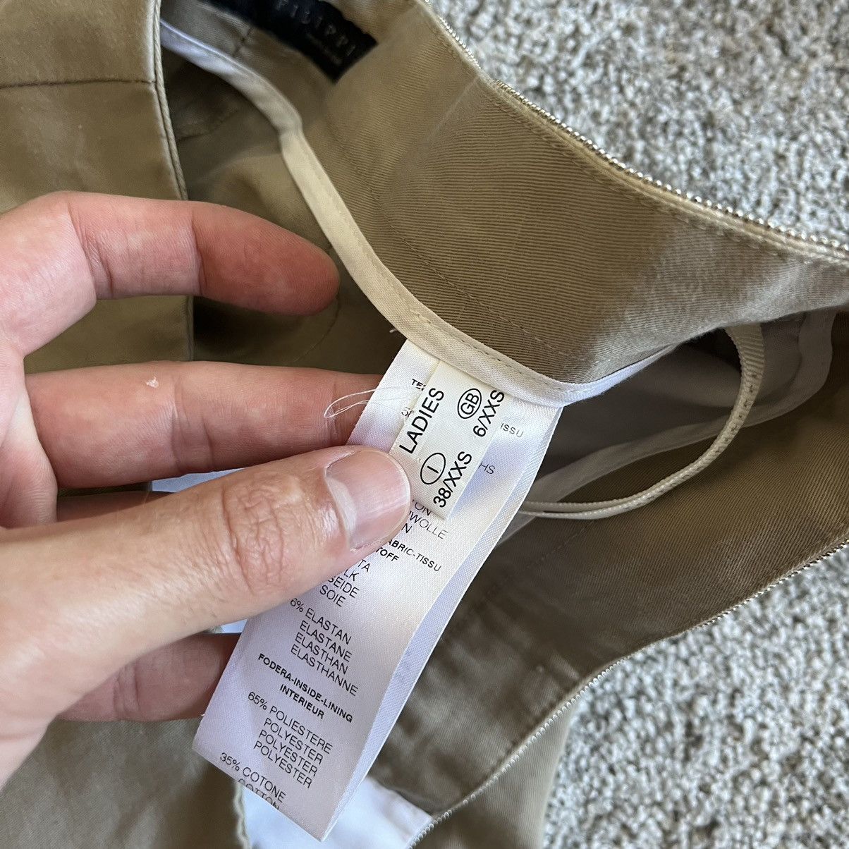 Designer Fabiana Filippi Women’s Pants Size 38 Size 26" / US 2 / IT 38 - 4 Thumbnail