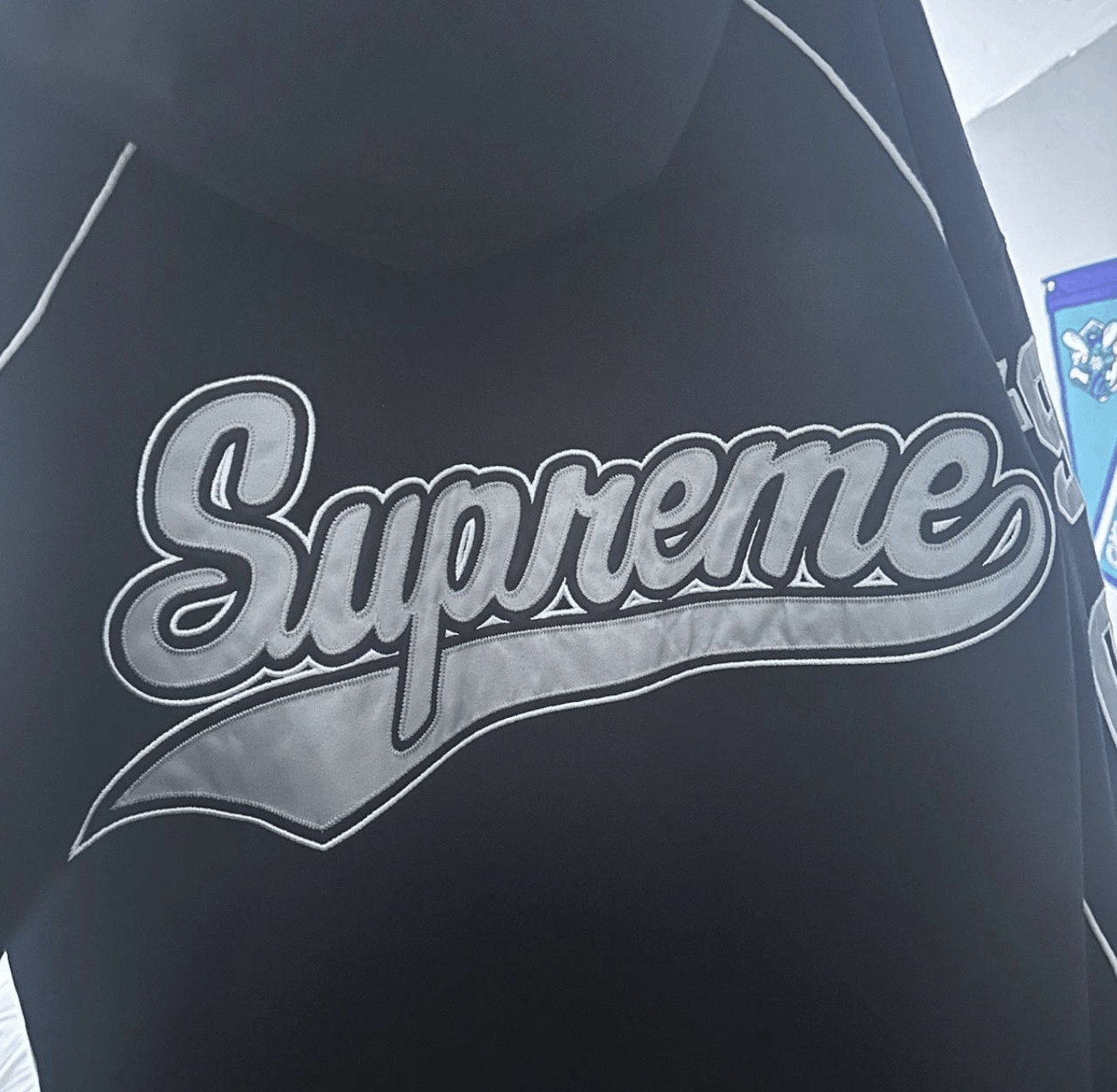 Supreme Supreme Playoffs Hoodie Black Size US L / EU 52-54 / 3 - 2 Thumbnail