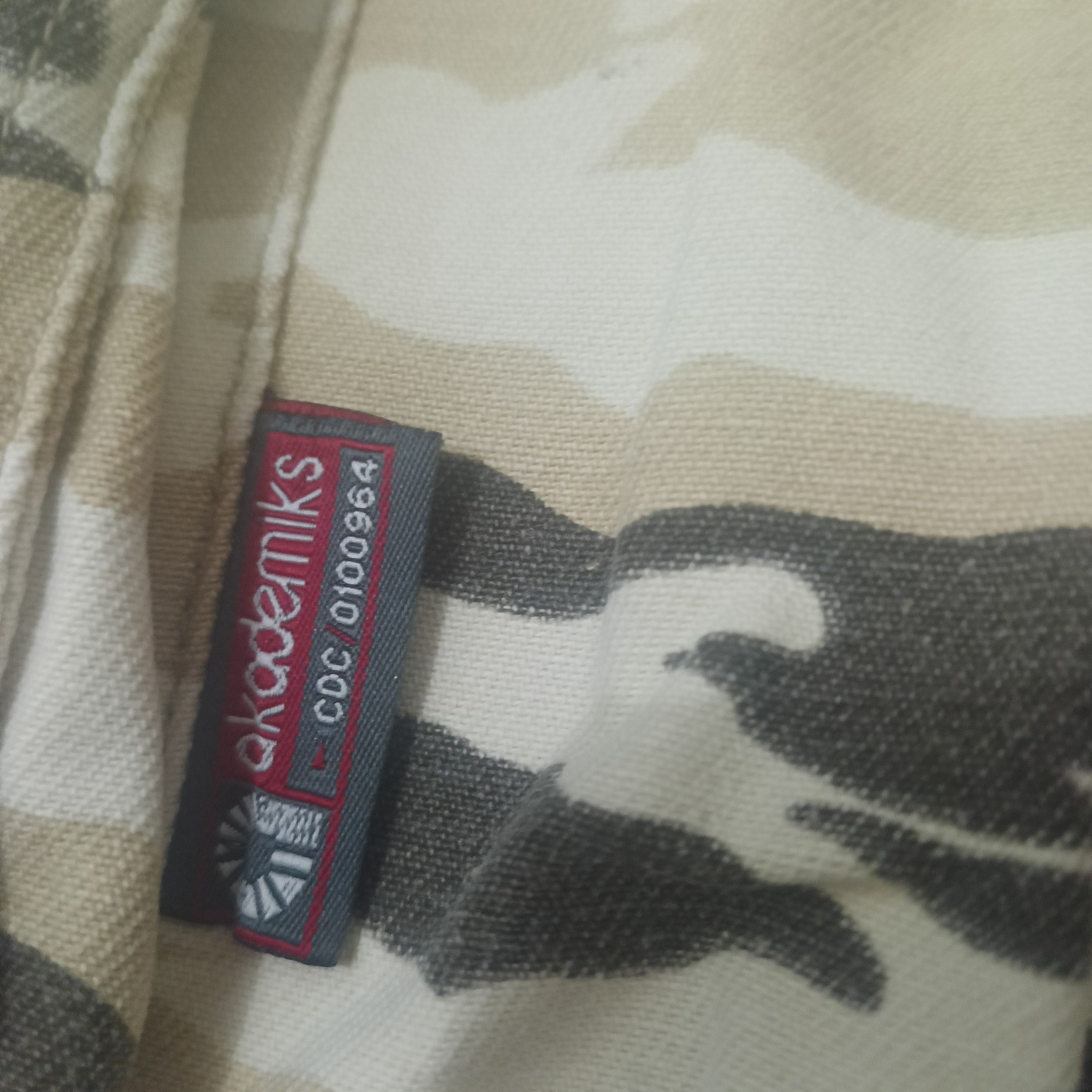Japanese Brand Rare Japanese Akademiks Safety Camouflage Cargo Pants Size US 35 - 6 Thumbnail
